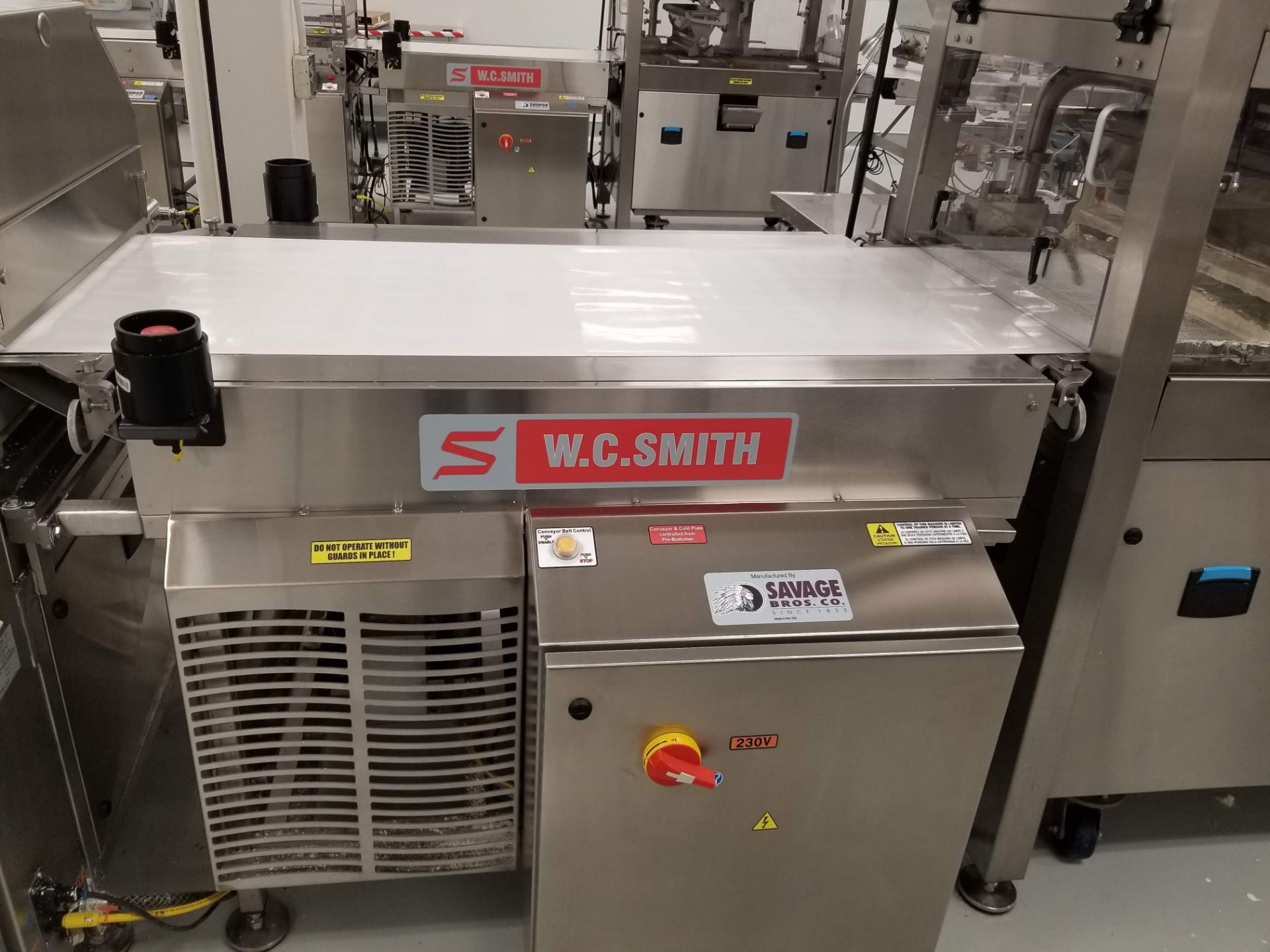 Smith 24” Stainless Steel Enrobing line – New 2017 - Smith model 5224-49 8-ft long Stainless Steel - Image 15 of 18