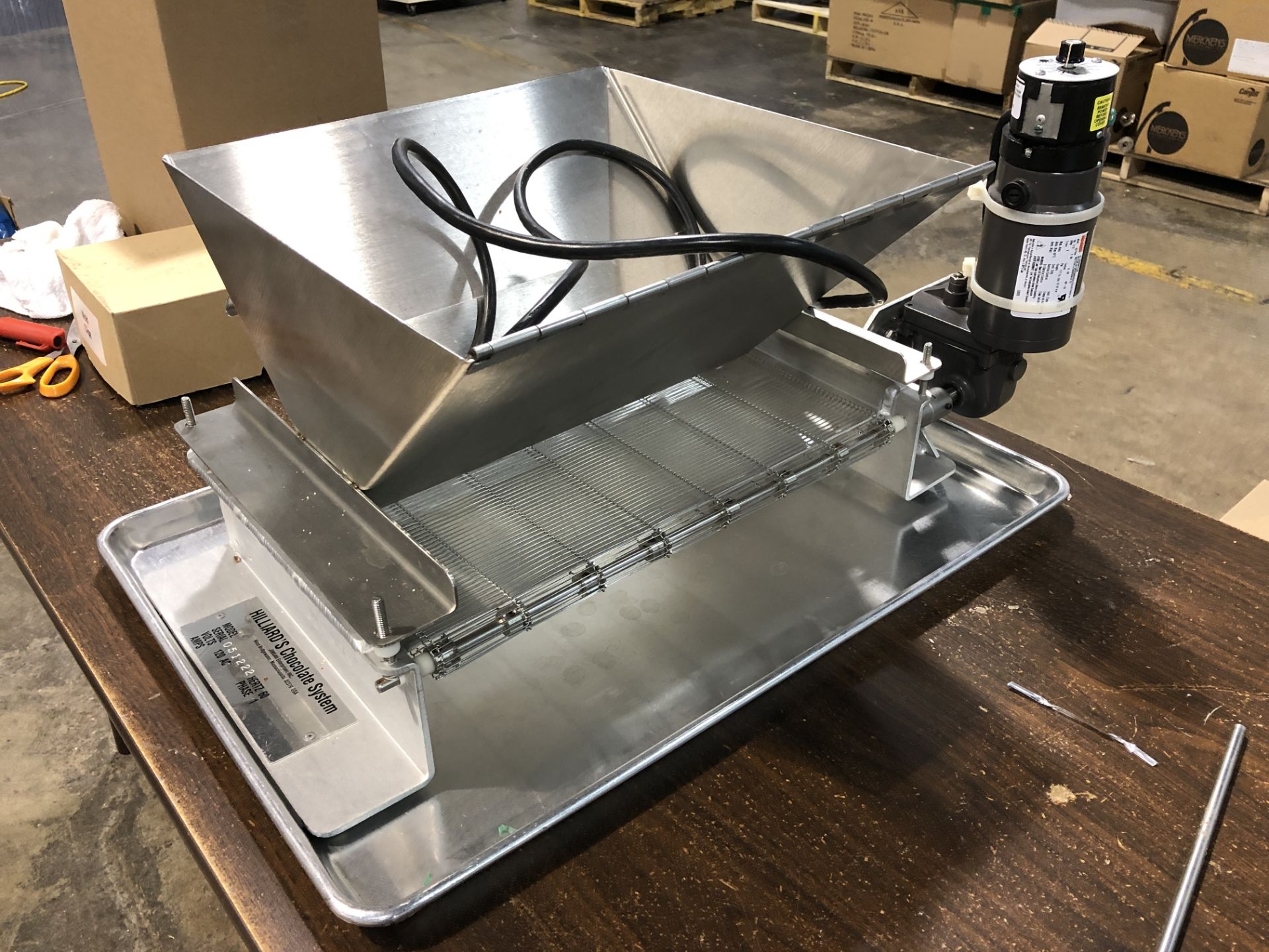 Hilliard 16" Topping Device. Serial#051222. 120 volts. - Image 2 of 4