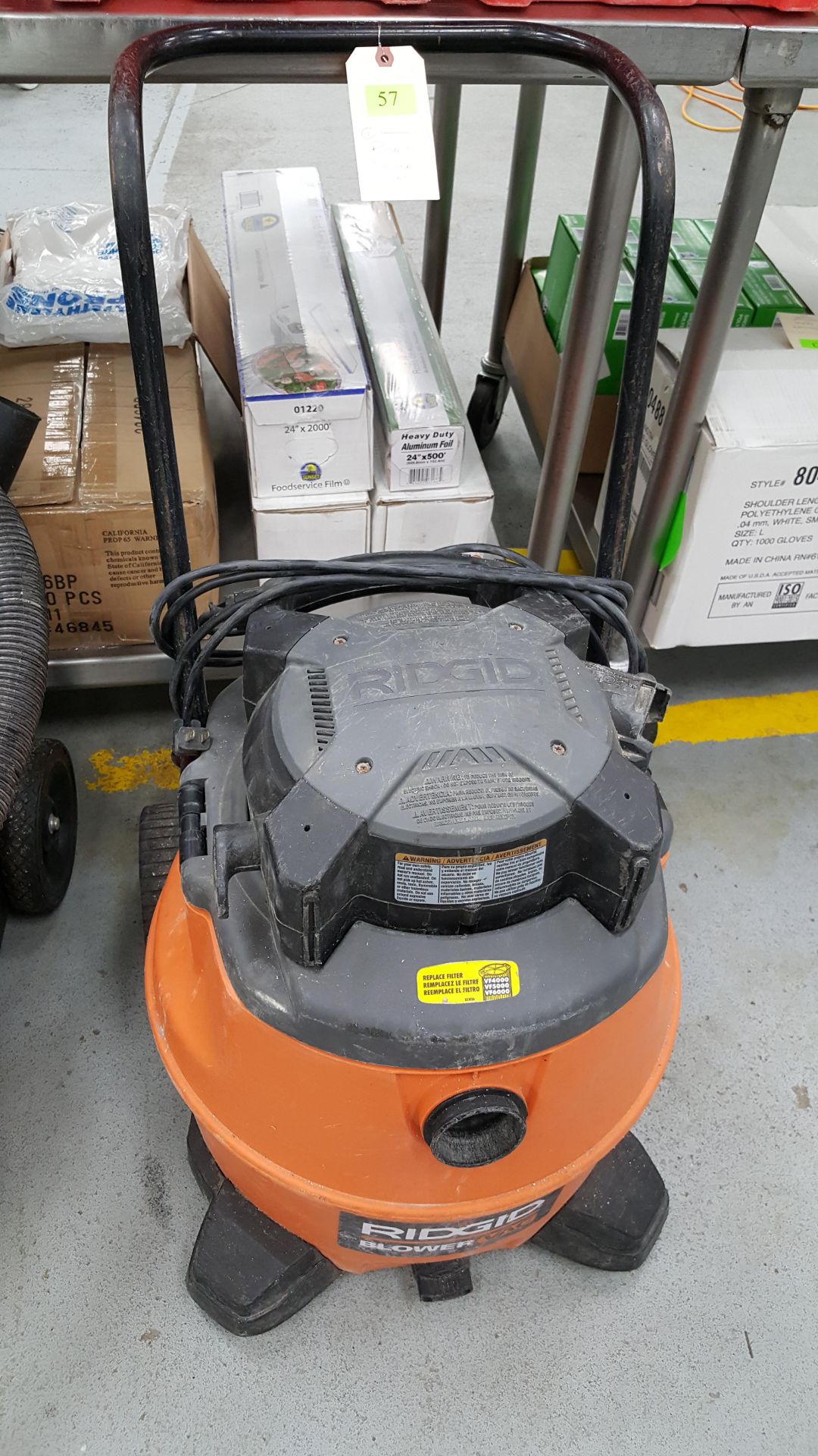 RIDGID BLOWER VAC