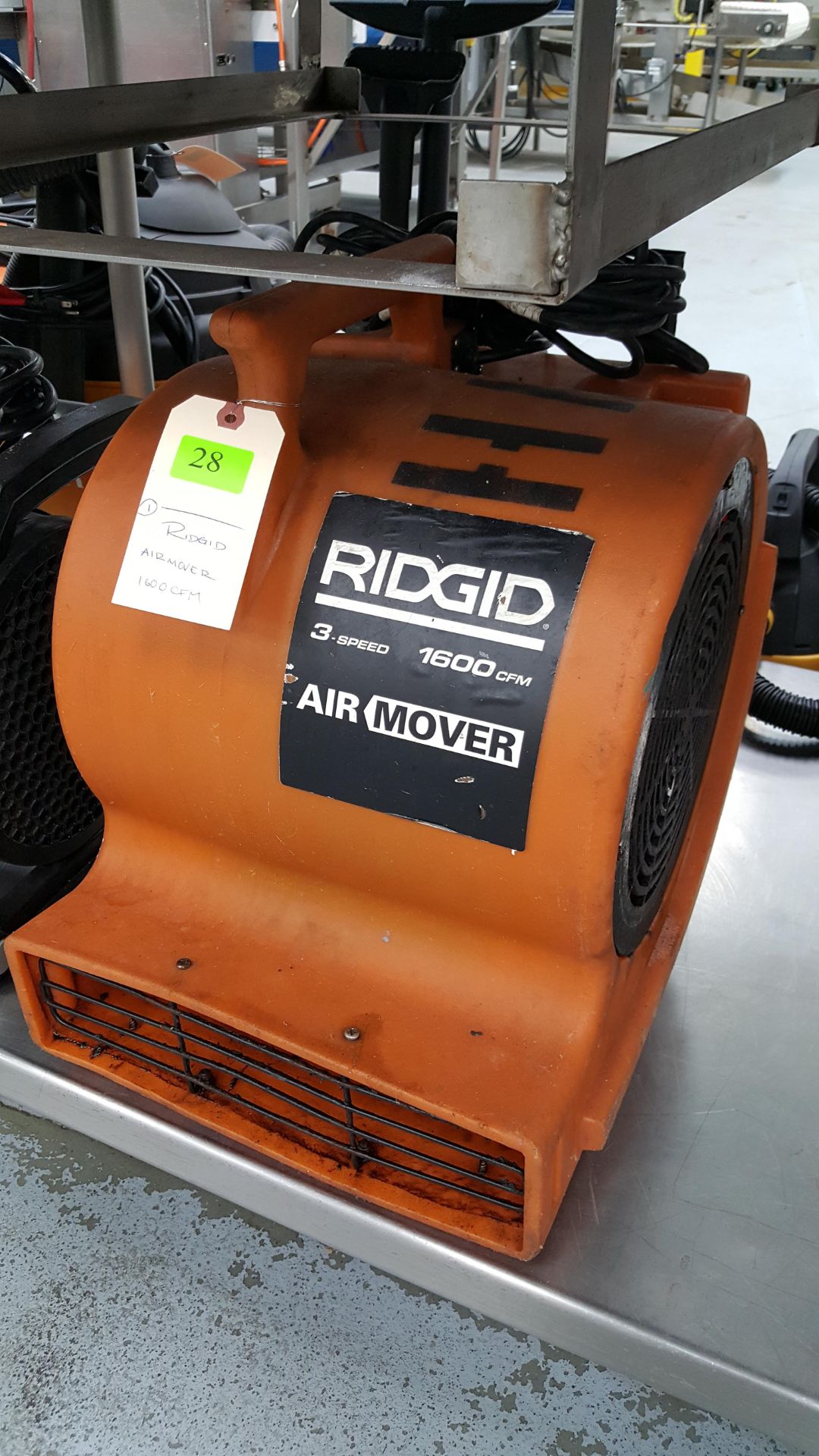 RIDGID AIR MOVER 1600CFM - Image 2 of 2