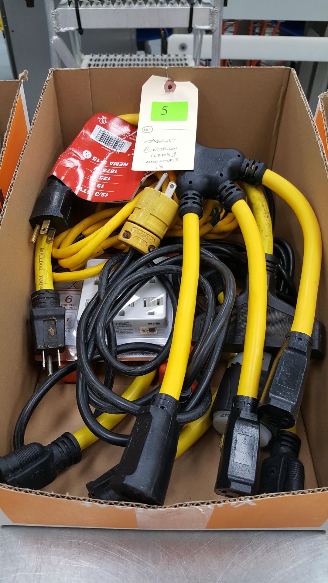 ASST ELECTRICAL CORDS AND ADAPTERS 1X