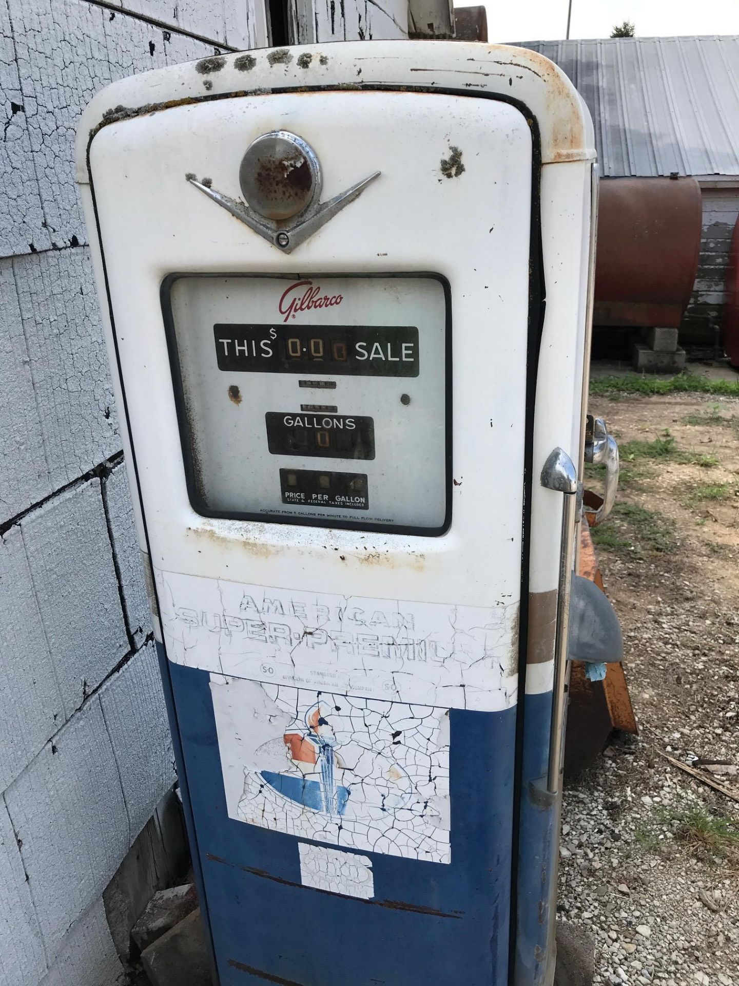 1940’s Gilbarco Elec. Gas Pump