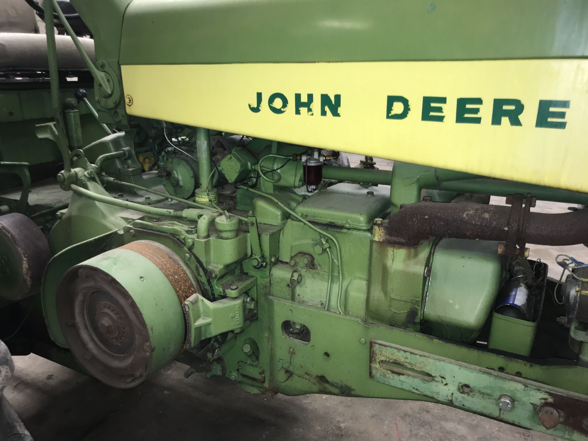 JD Mdl.730 Diesel S#7311892 Swartz WF, Pwr-Trol, PS, Fenders, Elec. Start, Factory JD 3pt, 18. - Image 2 of 5