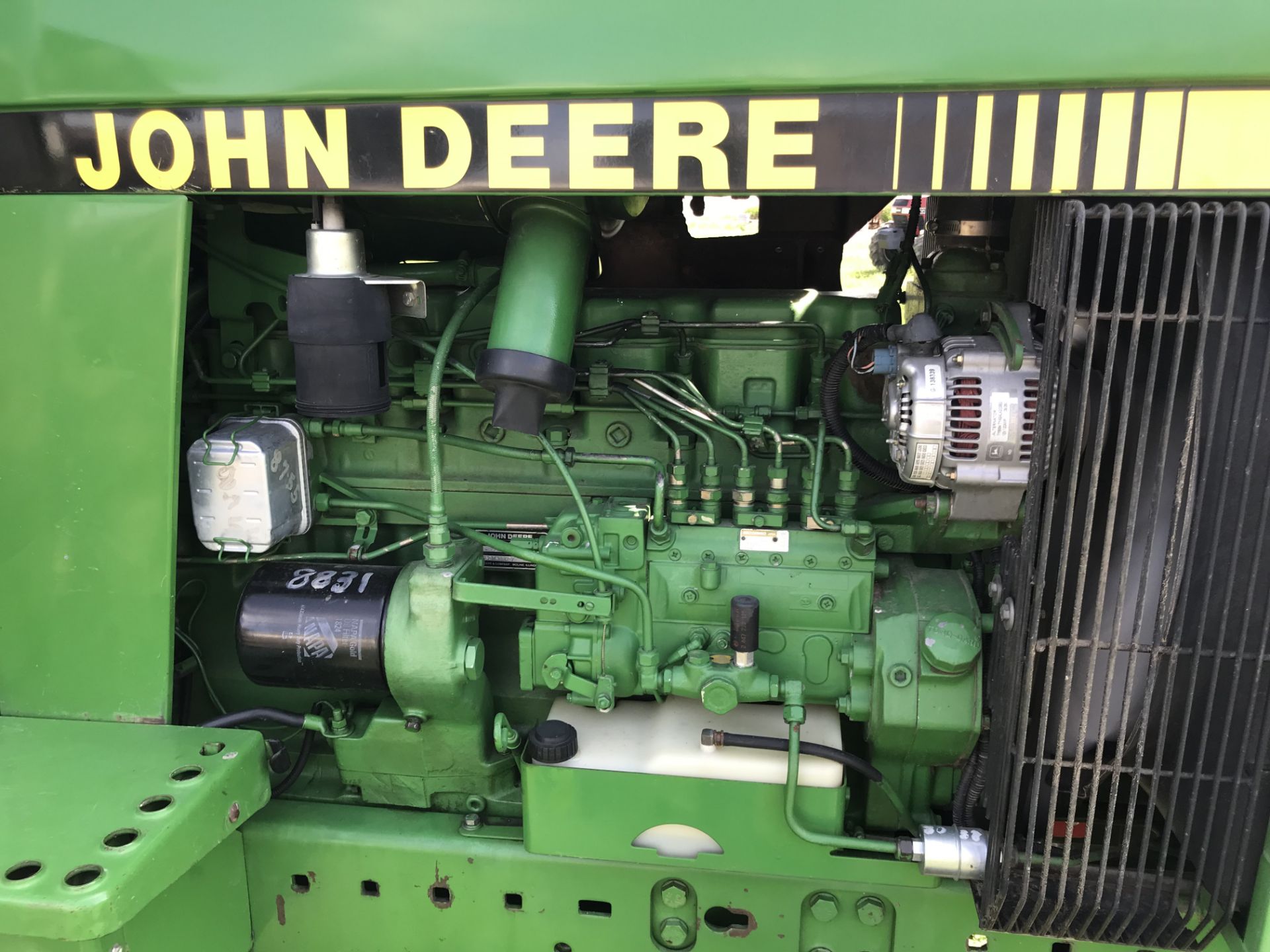 JD 4555 S#3479, Front & Rear Wts, Quad Range, 3 Remotes, 1000 PTO, Good 18.4Rx42 w/Duals, Quick - Image 6 of 13