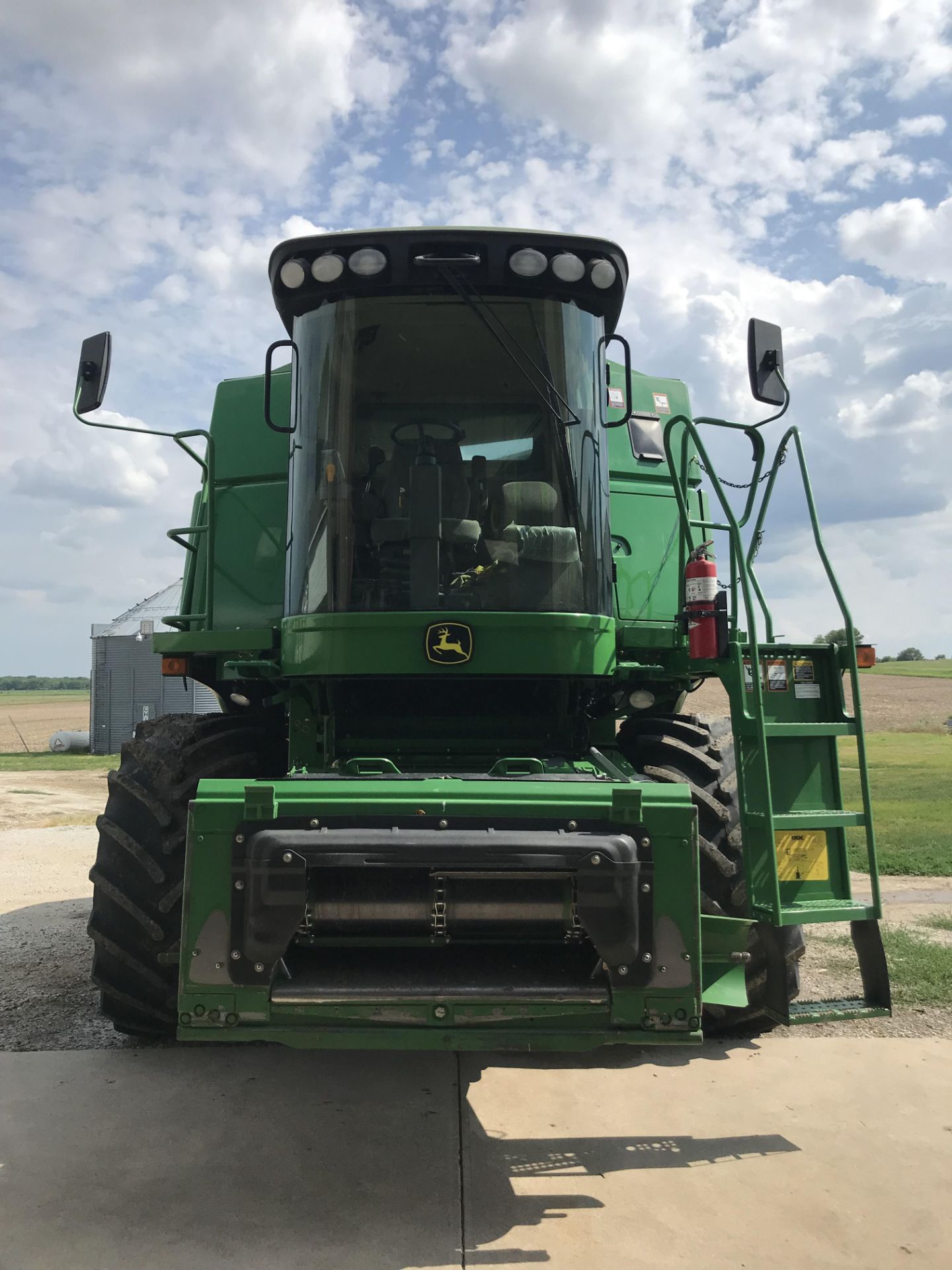 2008 JD 9570 STS Bullet Rotor S#725638, Chopper, Premier Cab & Control Center, Contour-Master Feeder - Image 5 of 11