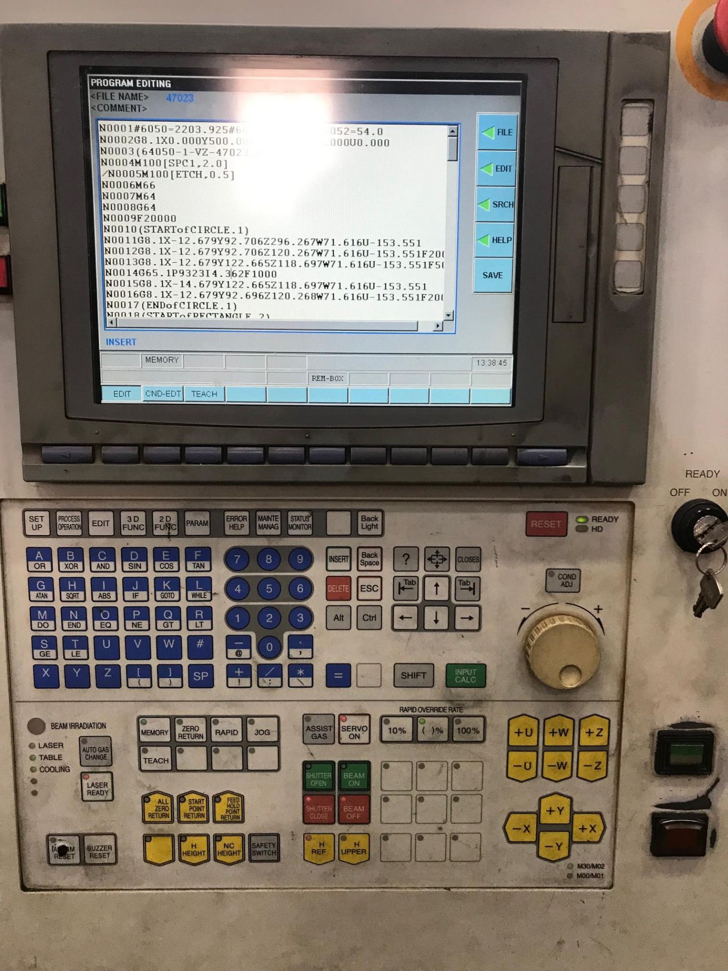 Mitsubishi Model ML3122 VZ1, 5-Axis Laser (2005) - Image 6 of 10