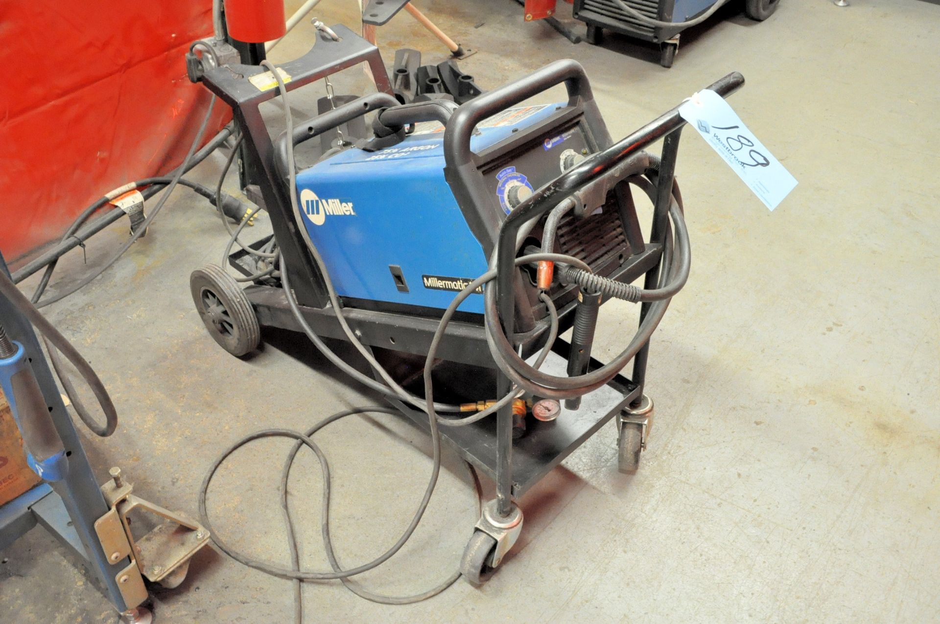 Miller Millermatic 141, 90-Amp Capacity Wire Feed Mig Welder, - Image 2 of 2