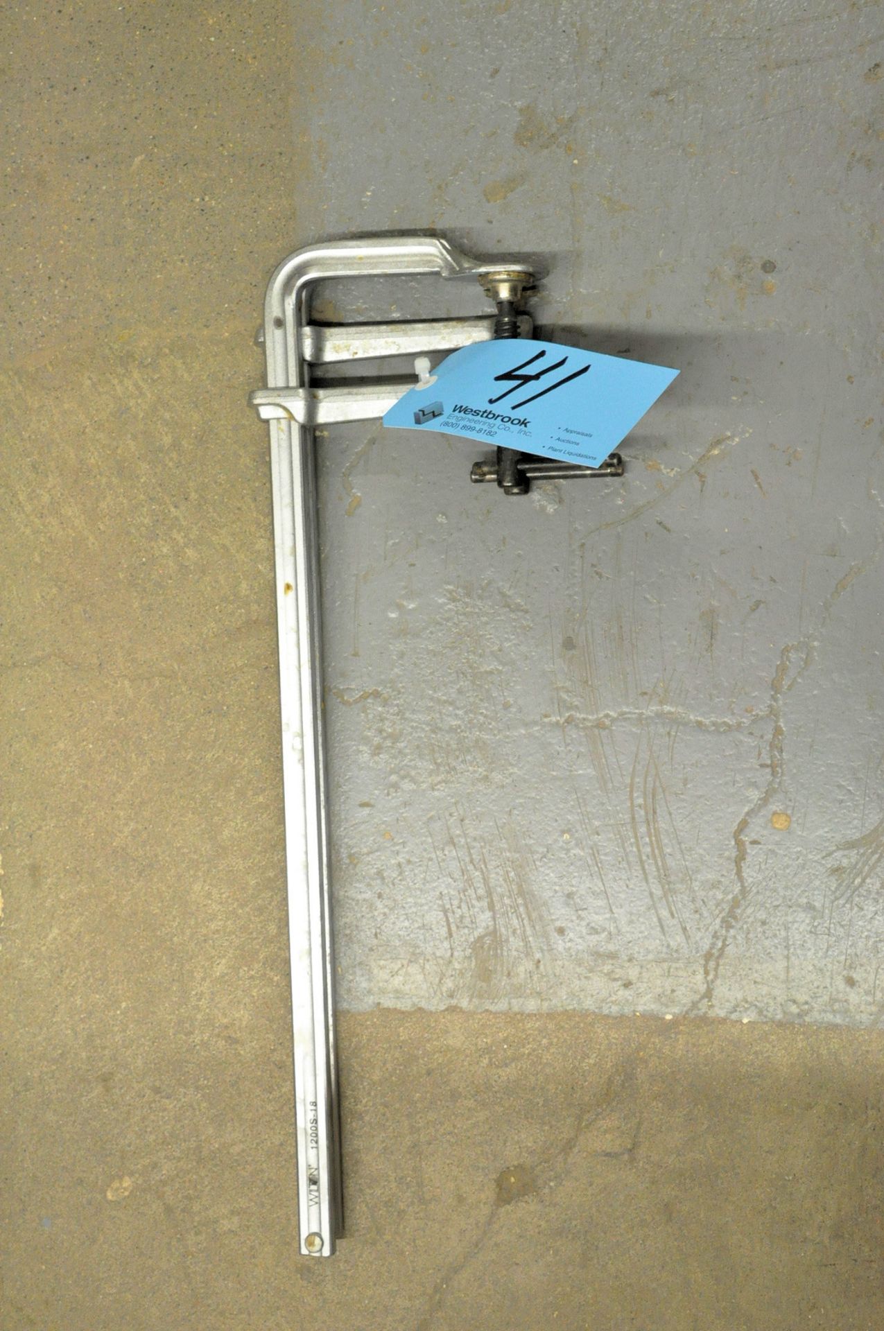 Lot-(2) Wilton 1200S, 18" F-Clamps