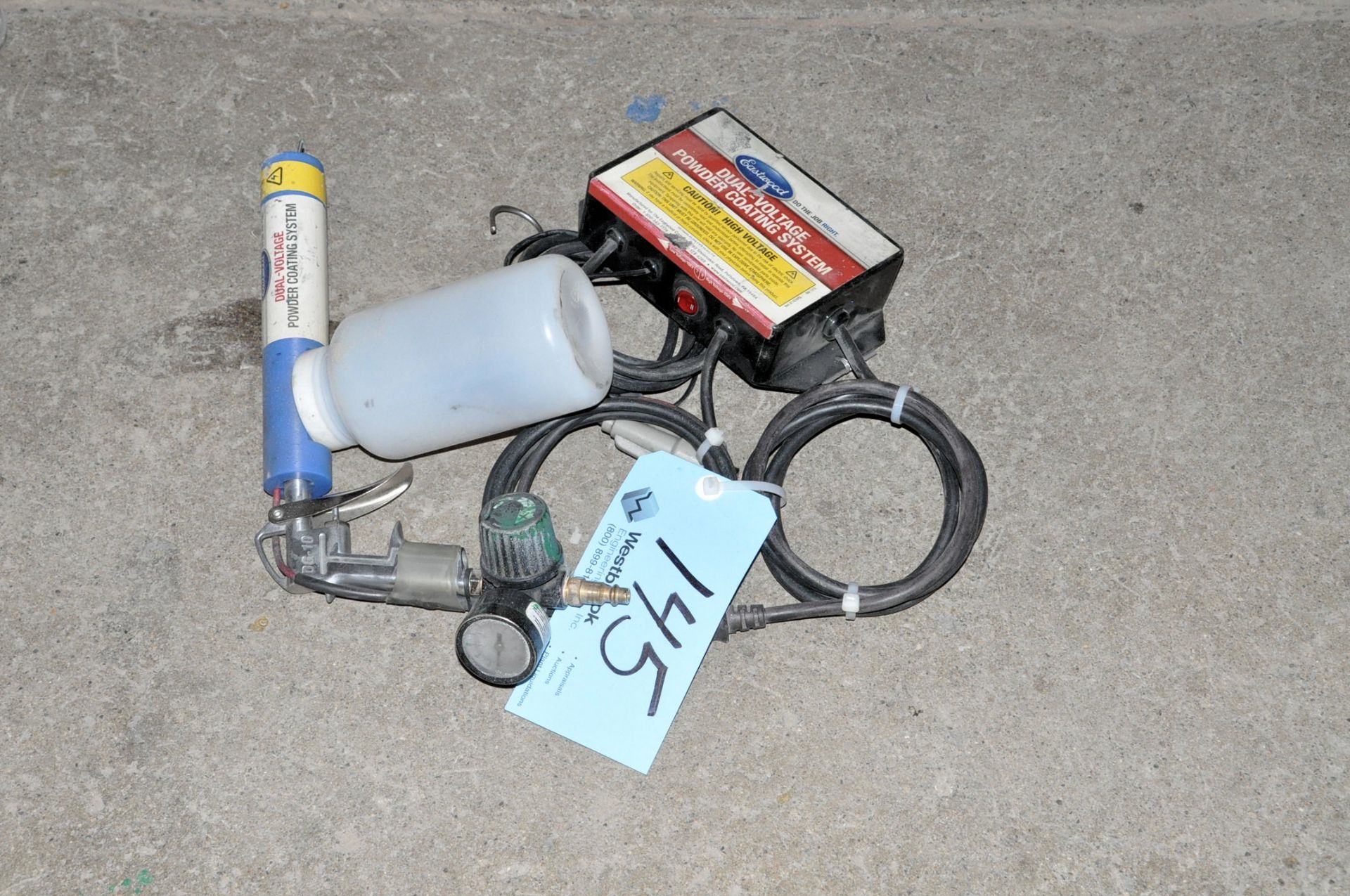 Eastwood Dual-Voltage Powder Coating Spray Gun System