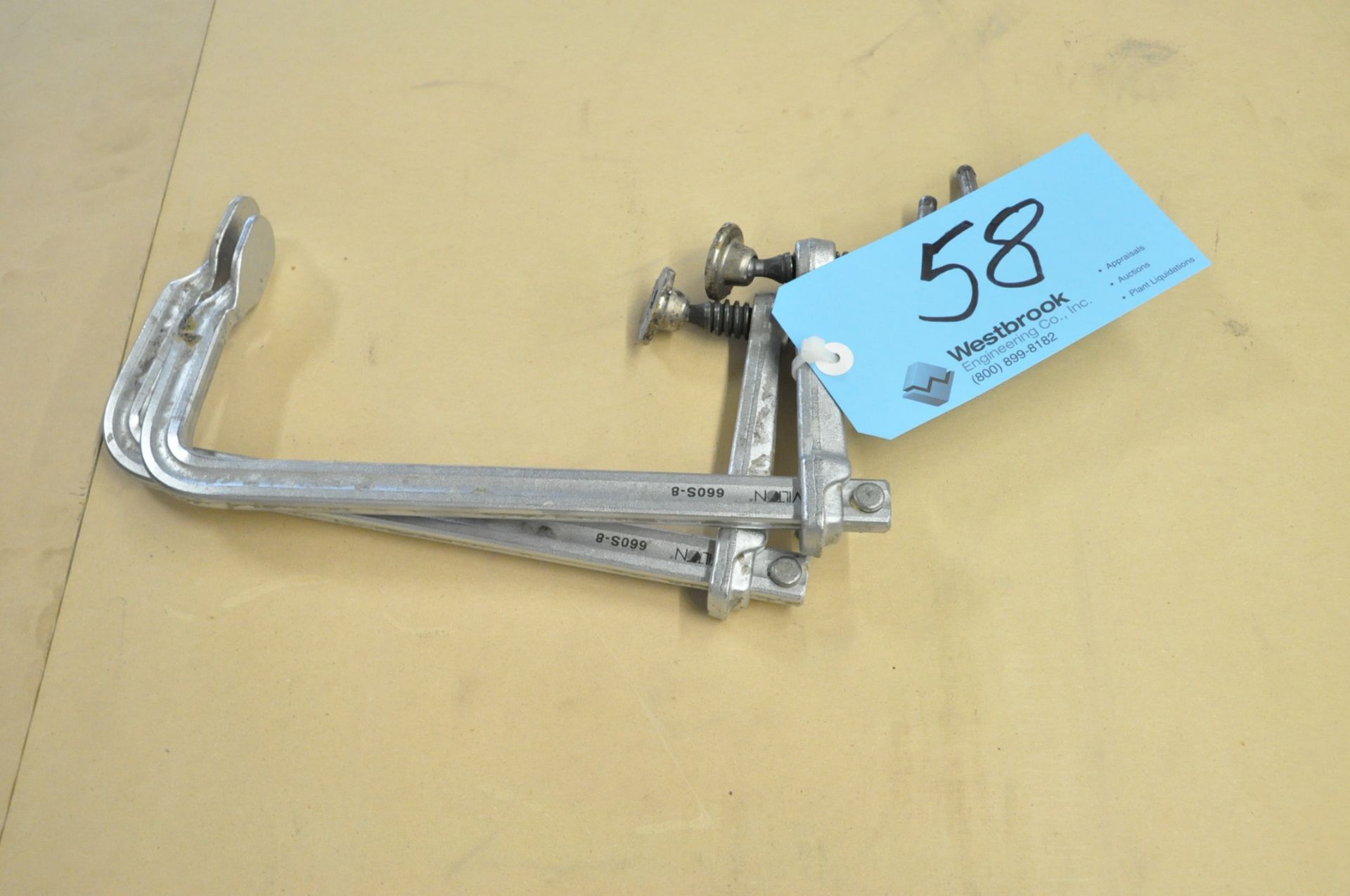 Lot-(2) Wilton No. 660S-8, F-Clamps