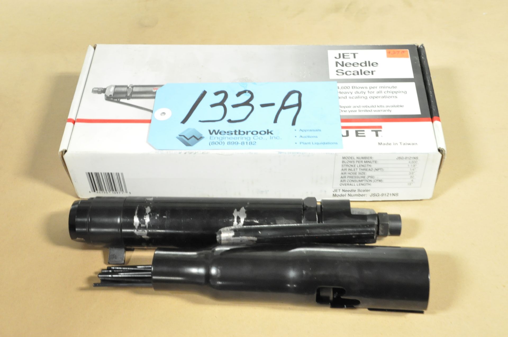 Jet JSG-9121NS, Pneumatic Scaler, (Used)