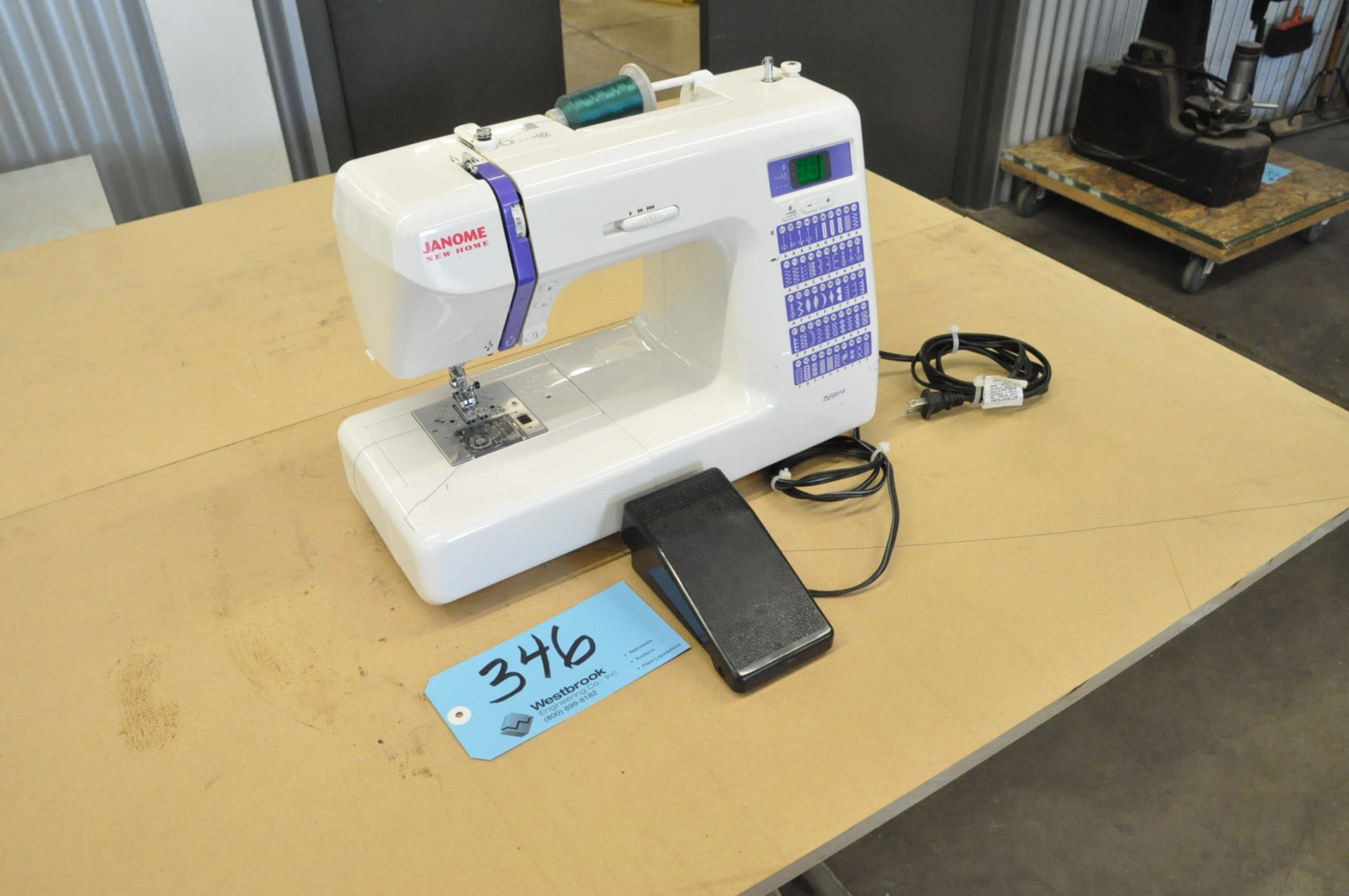 Janome Model DC2014, Digital Sewing Machine, S/n 430038548, - Image 2 of 3