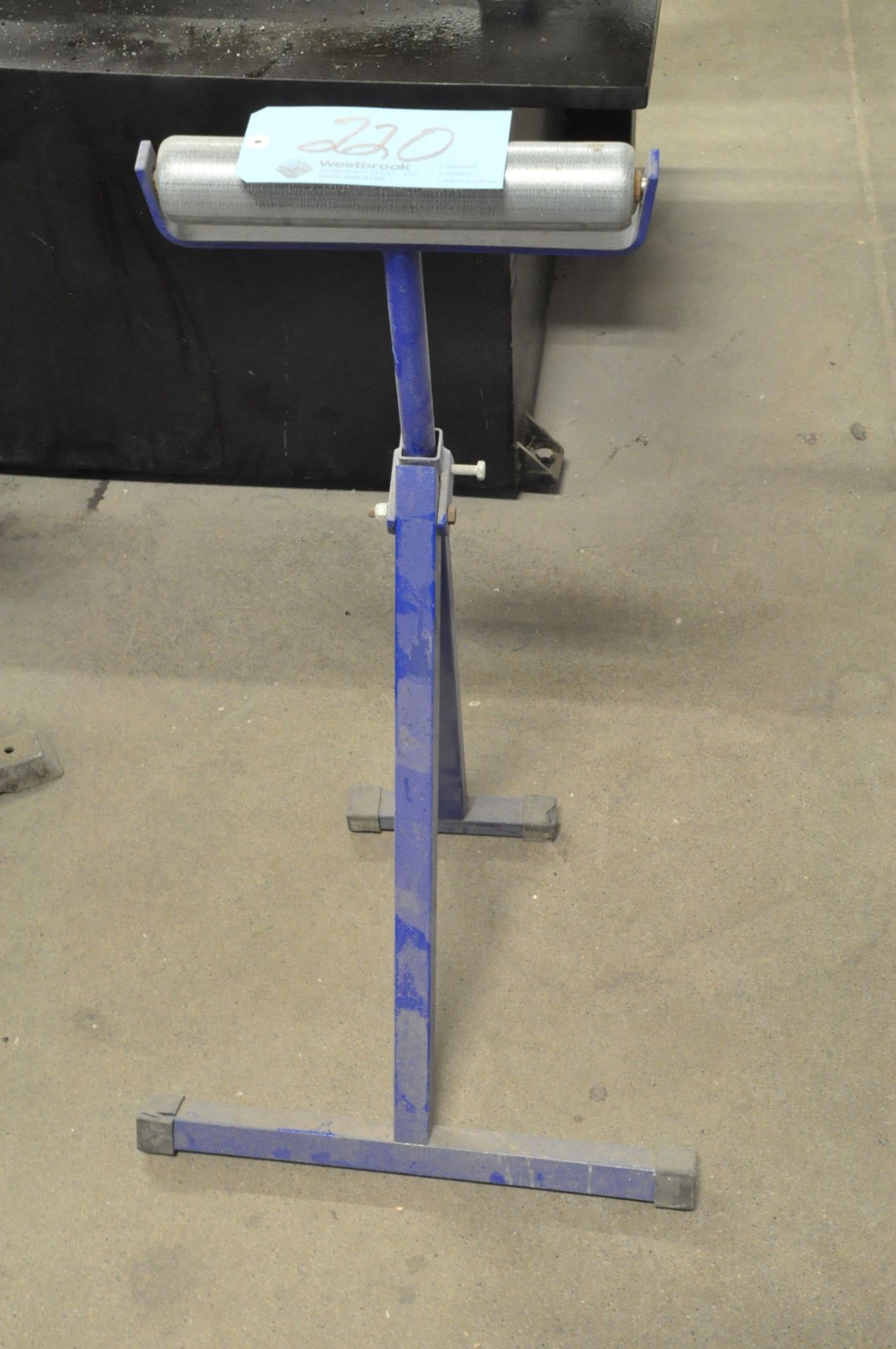 No Name Adjustable Height 11" Roller Feed Stock Stand