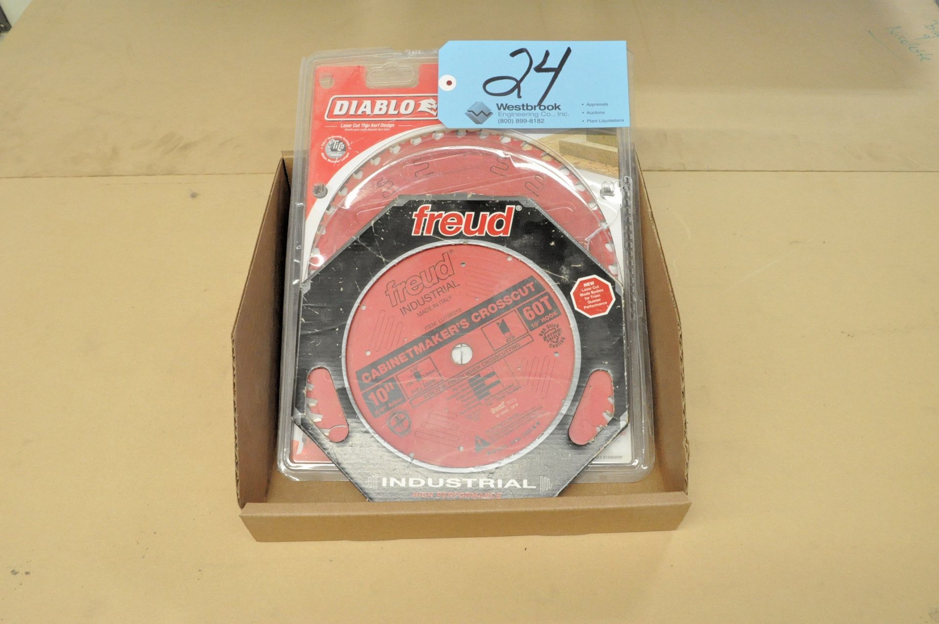 Lot-10" Saw Blades in (1) Box