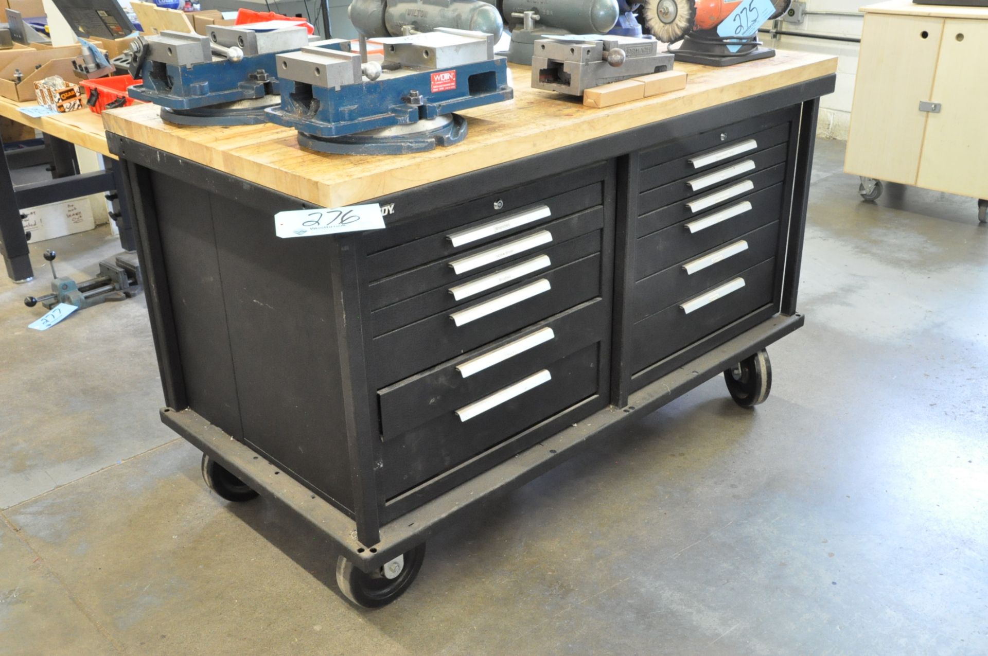 Kennedy 12-Drawer Tooling Cabinet/Bench, Portable (Contents Not Included), - Image 2 of 2