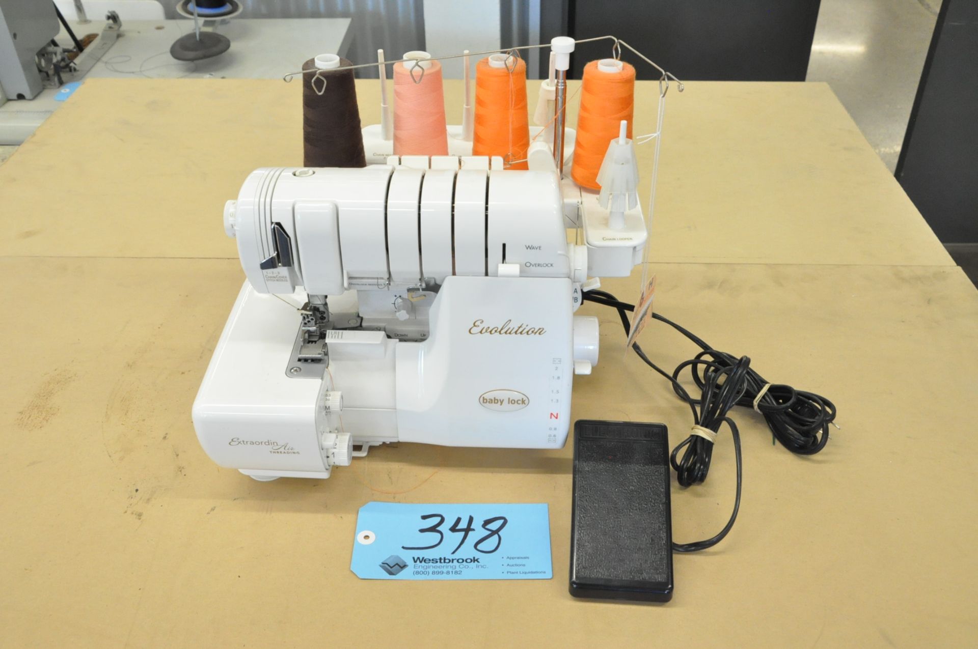 Baby Lock Model BLE8W-2, 8-Thread Evolution Sewing Machine,