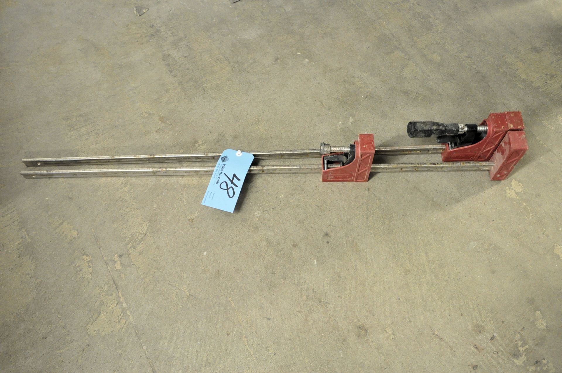 Lot-(2) Jet No. 70440, 40" Parallel Clamps Under (1) Table