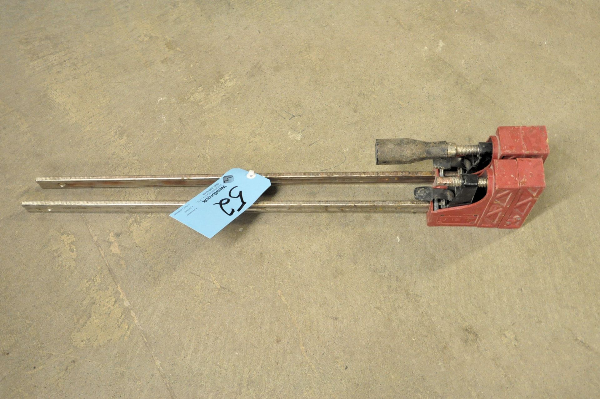 Lot-(2) Jet No. 70424, 24" Parallel Clamps Under (1) Table