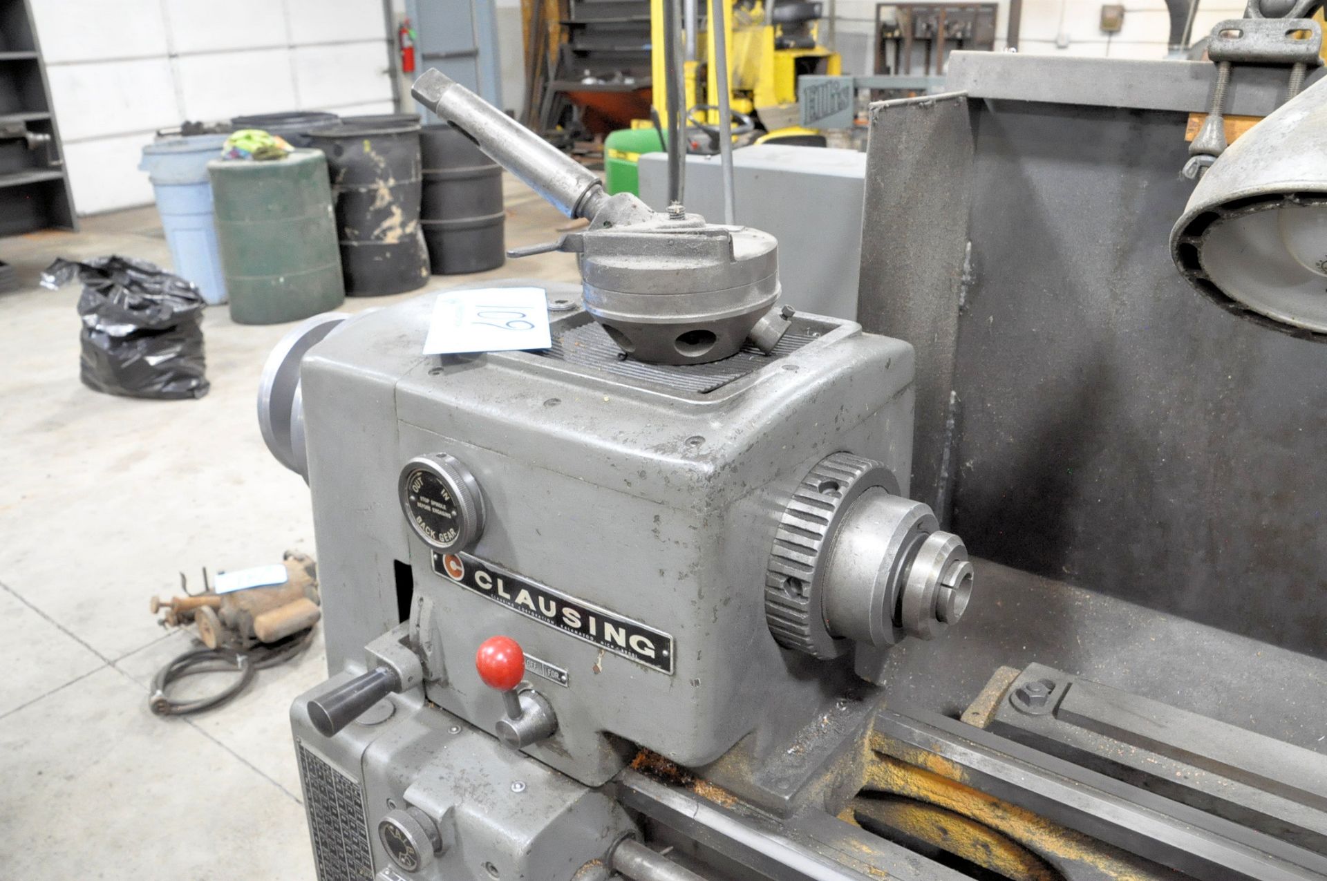 CLAUSING MODEL 5938, 12" Step-Drive Lathe, S/N 53042, - Image 7 of 7