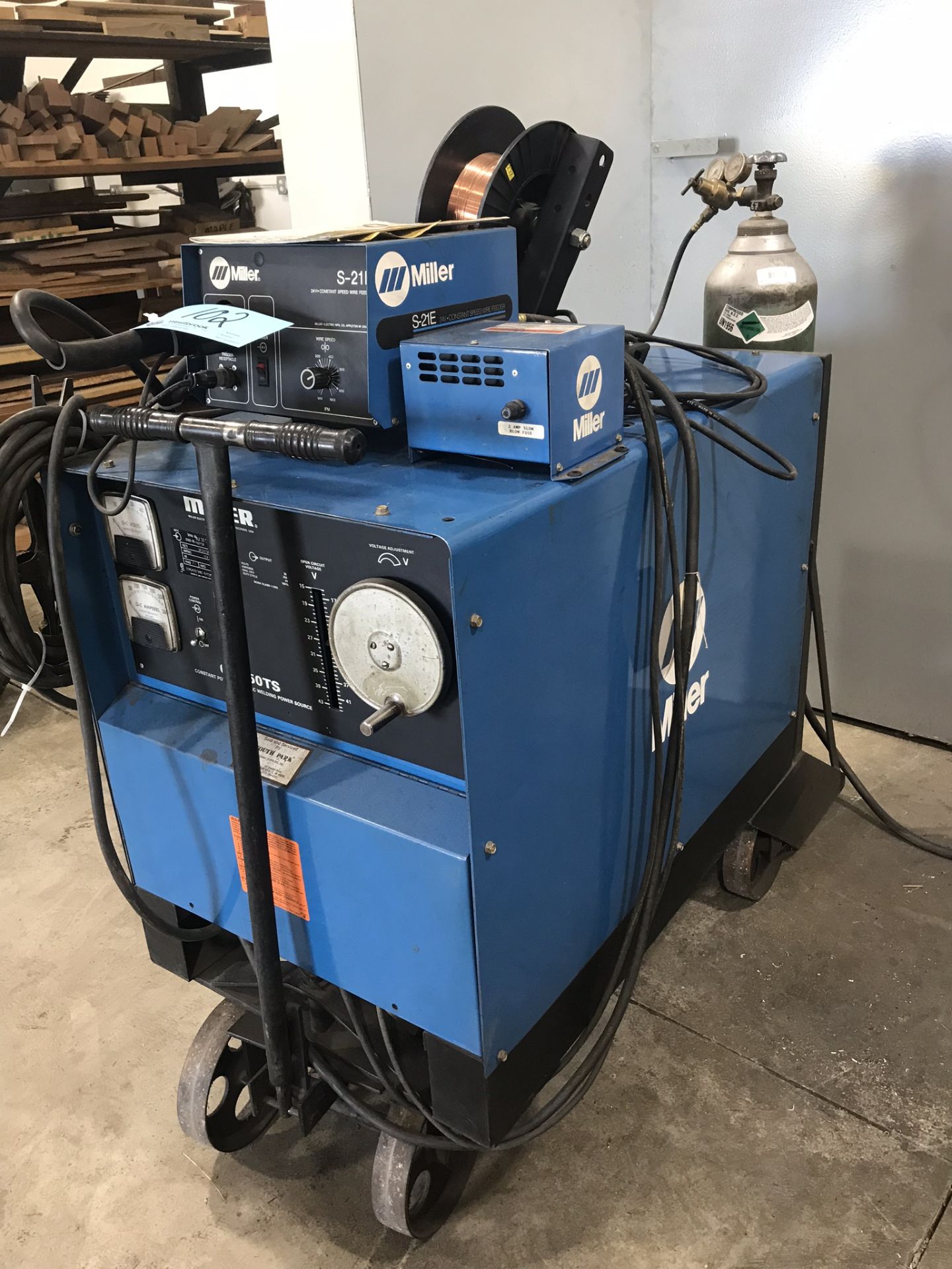 MILLER MODEL CP-250TS, CP DC Arc Welding Power Source,