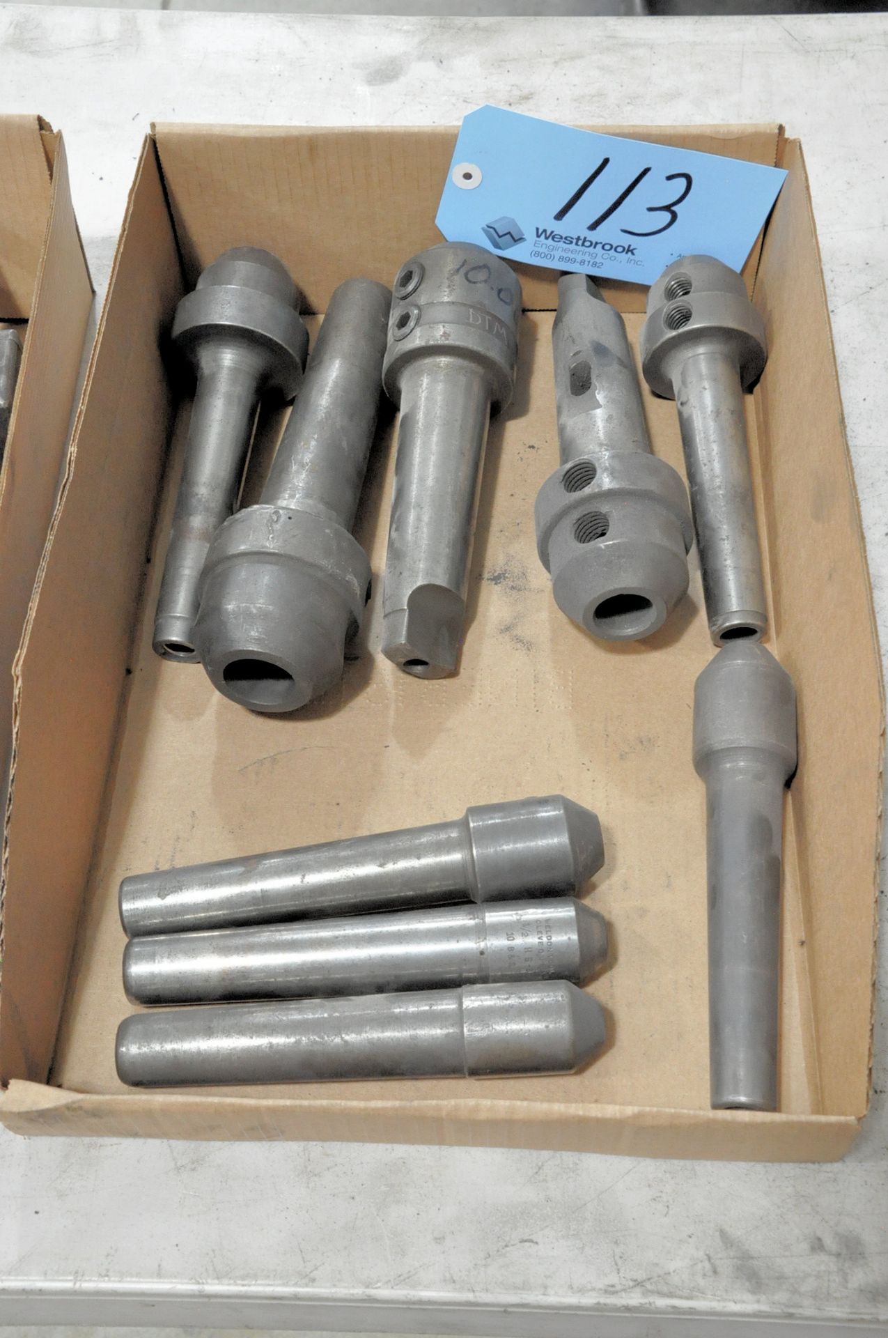 Lot-(9) Tool Holders in (1) Box