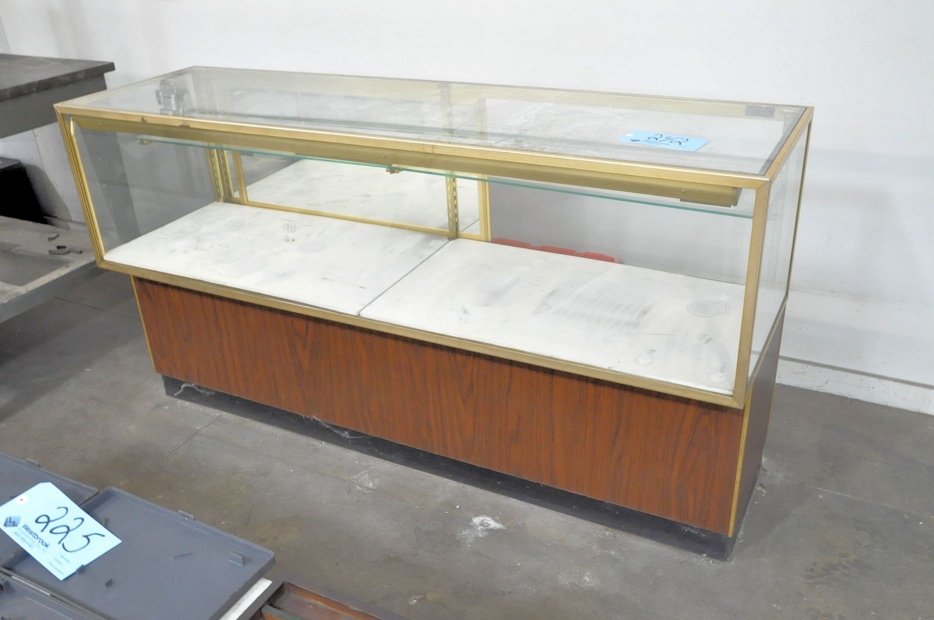 Glass Display Cabinet with Light