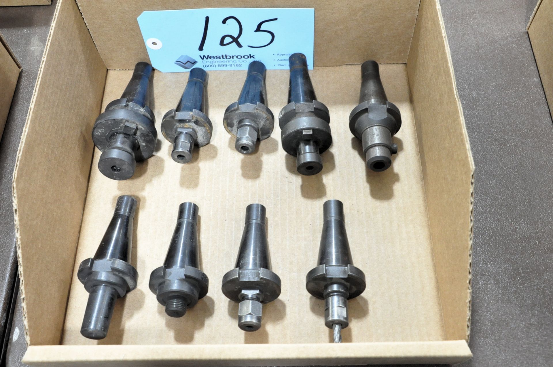 Lot-(9) #30 Quick Change Tool Holders in (1) Box