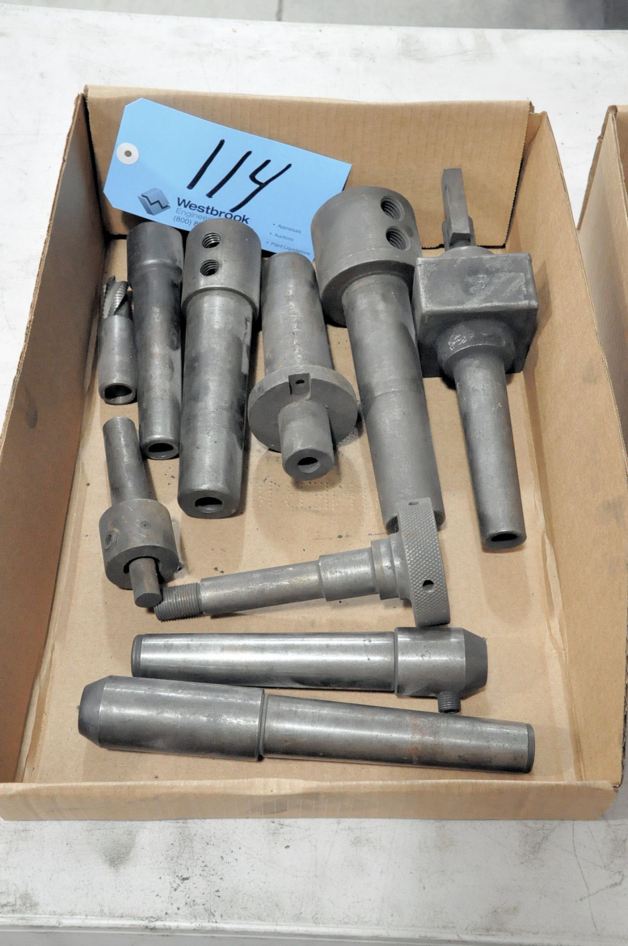 Lot-(9) Tool Holders in (1) Box