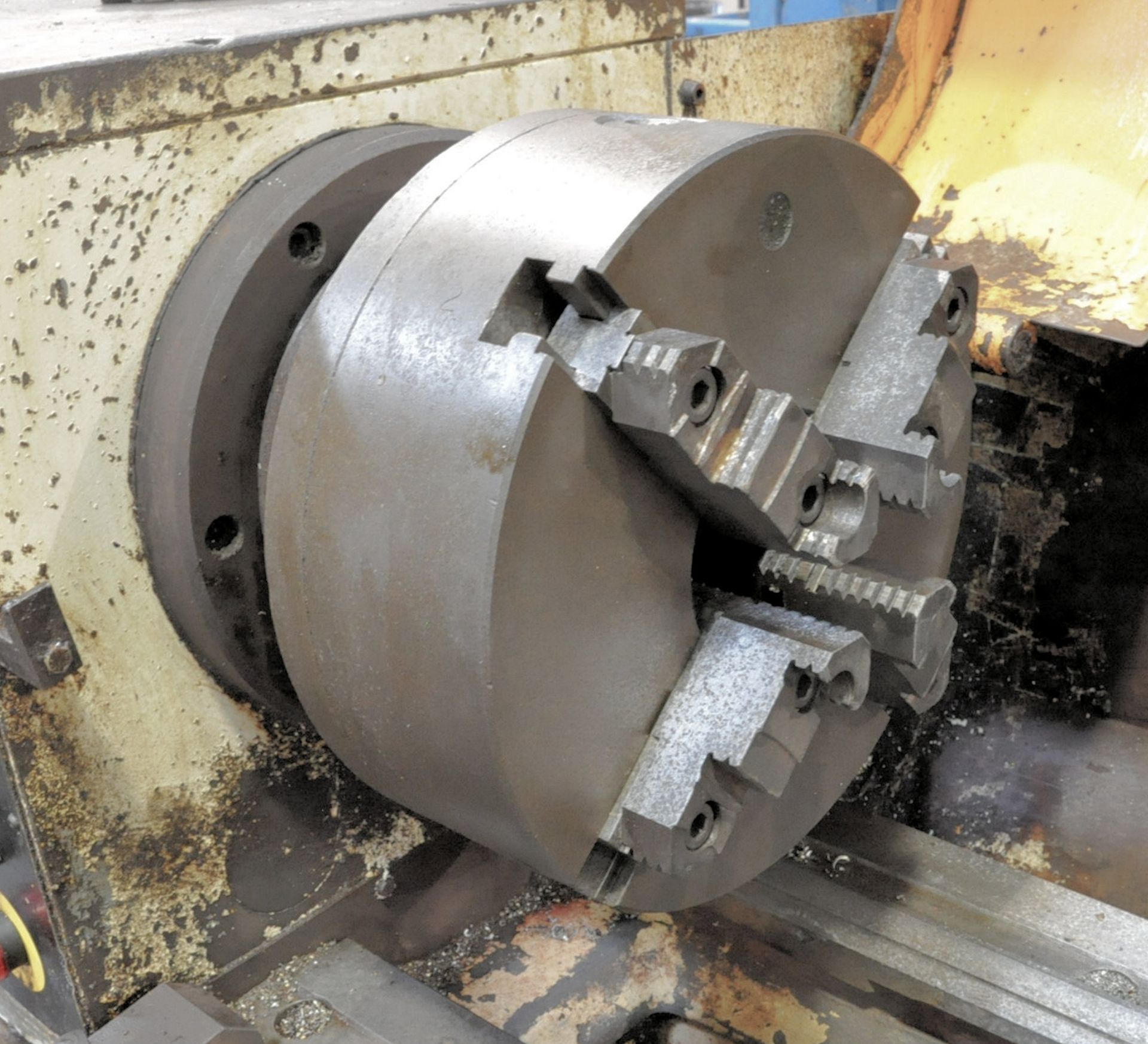 Summit Model 20X120 B, 20" x 120" Geared Head Engine Lathe,12" 4-Jaw Chuck, 4" Hole Through Spindle - Image 4 of 8