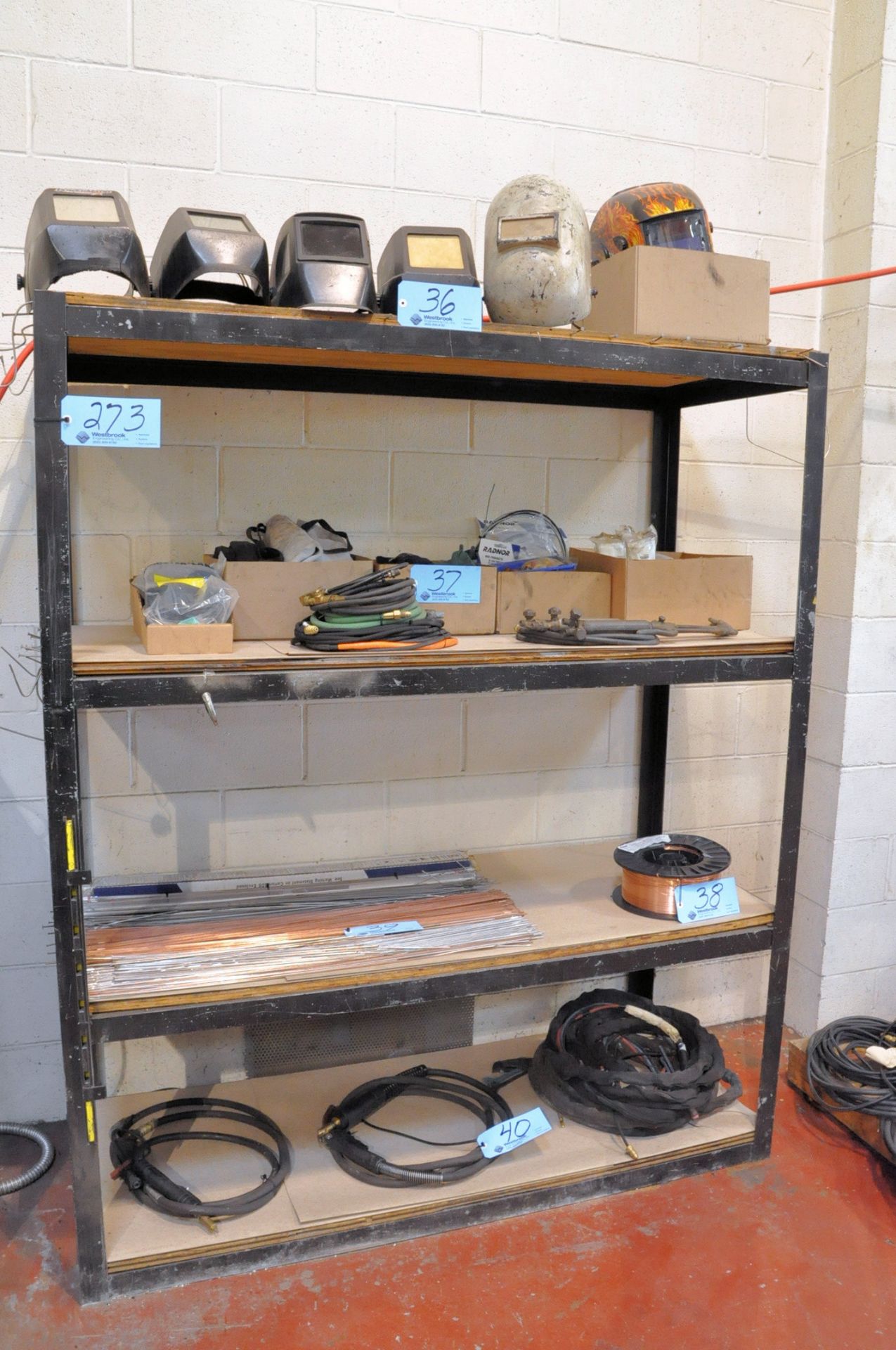 Lot-(5) Sections Steel Shelving, (Contents Not Included) - Image 3 of 3