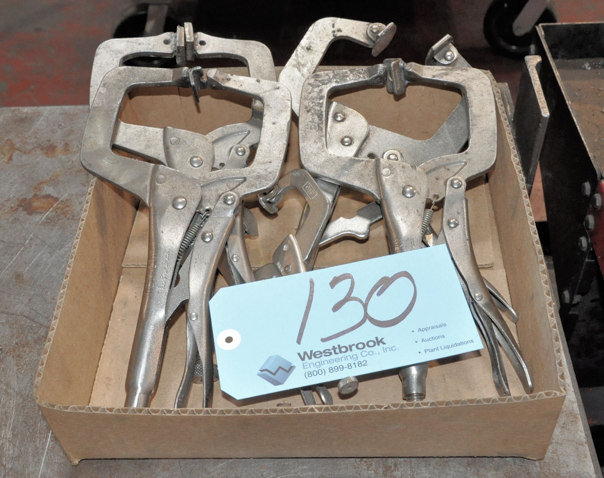 Lot-(5) Vise Grip Clamps in (1) Box