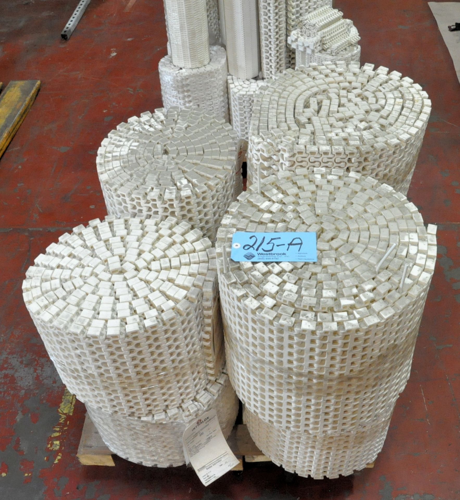 Lot-PVC Mesh Conveyor Belt Materials on (1) Pallet