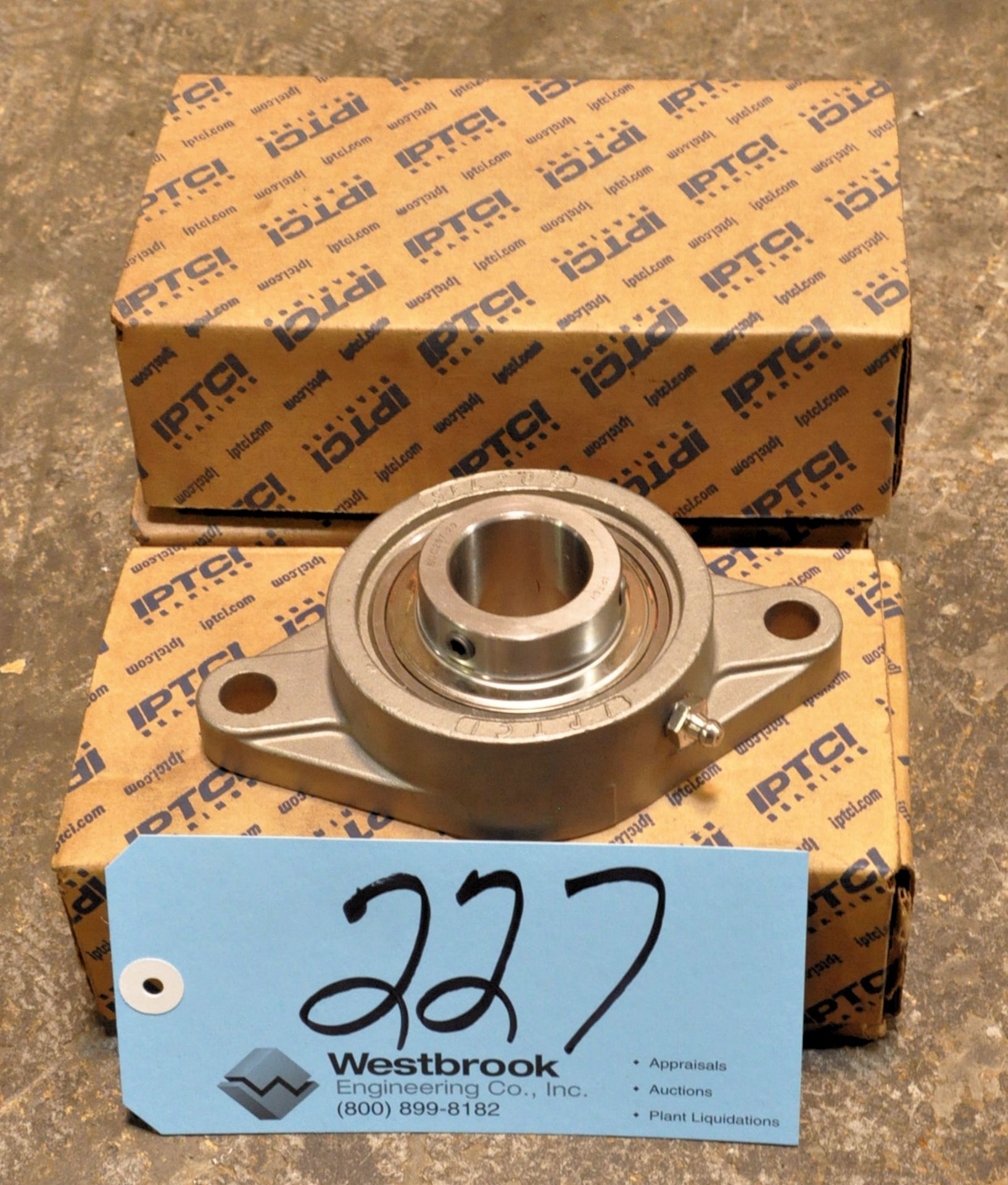 Lot-(3) Bearing Blocks, (Packaged)