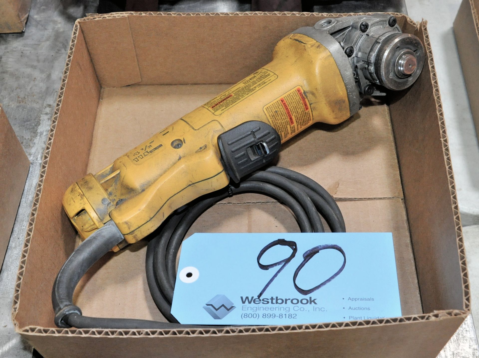 DeWalt DWE402, 4 1/2" Electric Angle Grinder in (1) Box