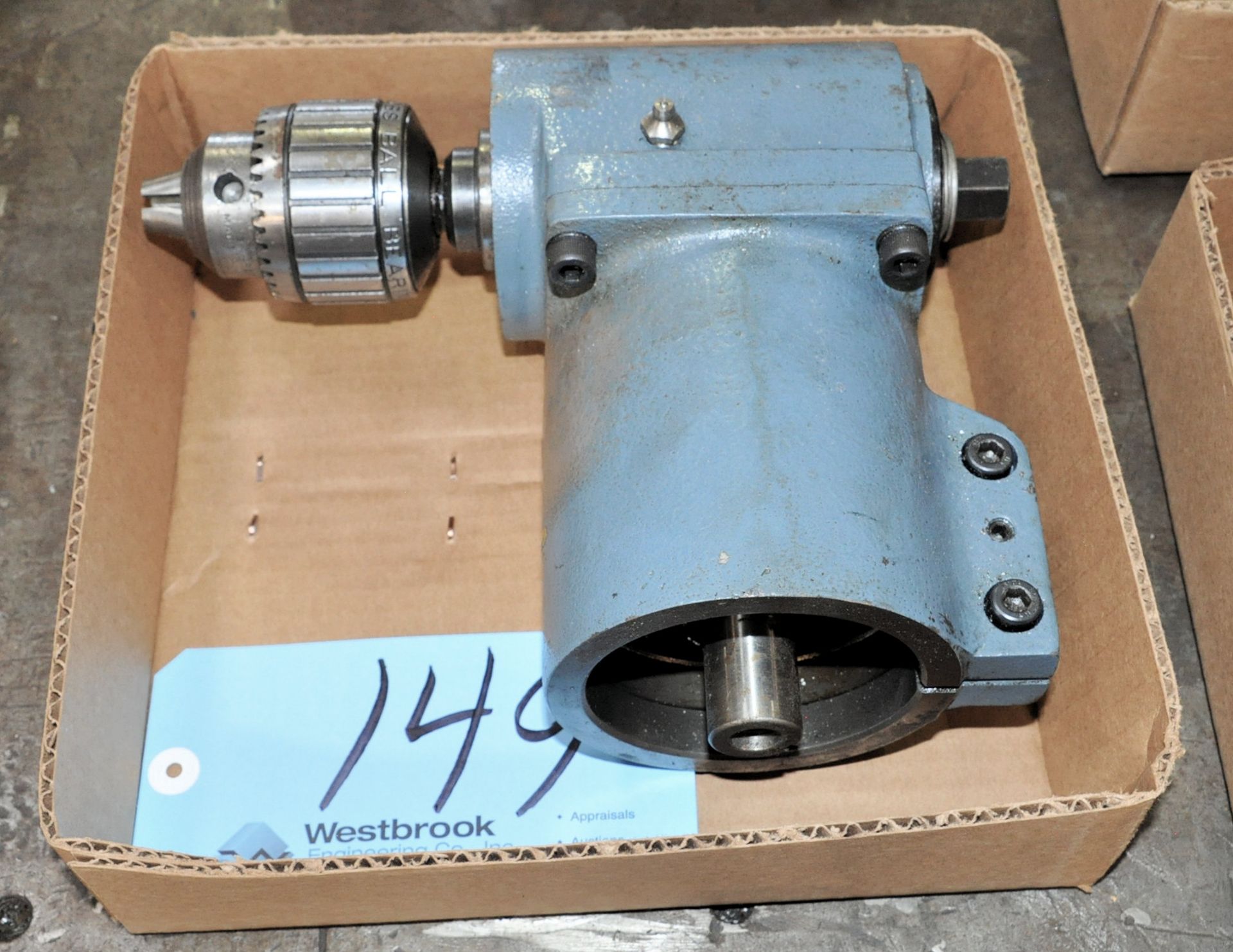 Right Angle Attachment with Jacobs 14N Drill Chuck