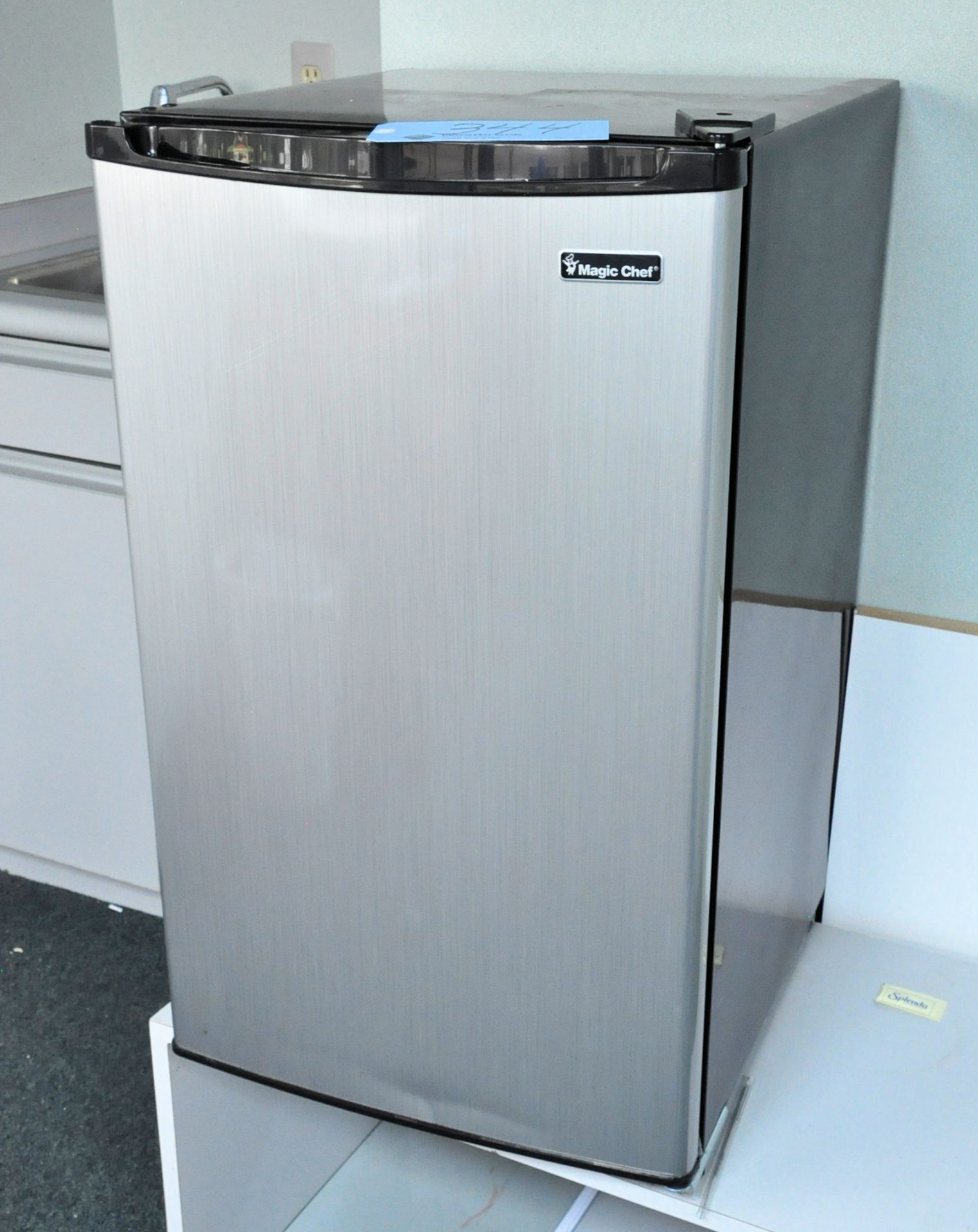 Magic Chef Stainless Steel Office Refrigerator, (Pedestal Base Not