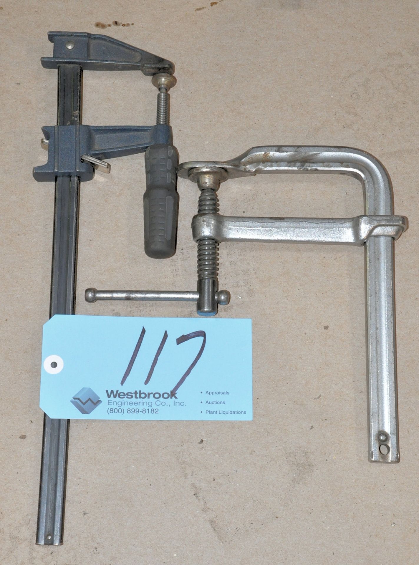 Lot-(2) Various Bar Clamps