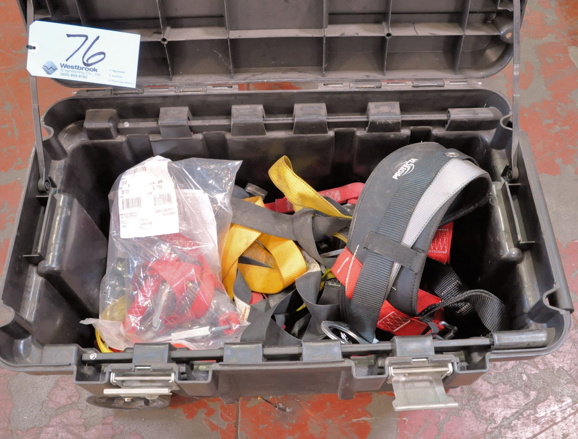 Lot-Safety Harnesses with Portable Chest Tote