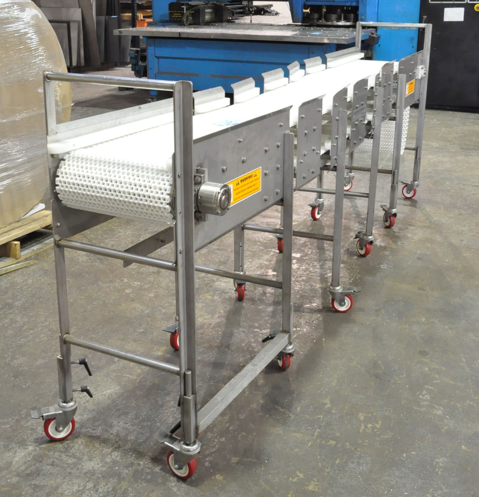 16" x 10' PVC Mesh Portable Flex Conveyor - Image 2 of 2