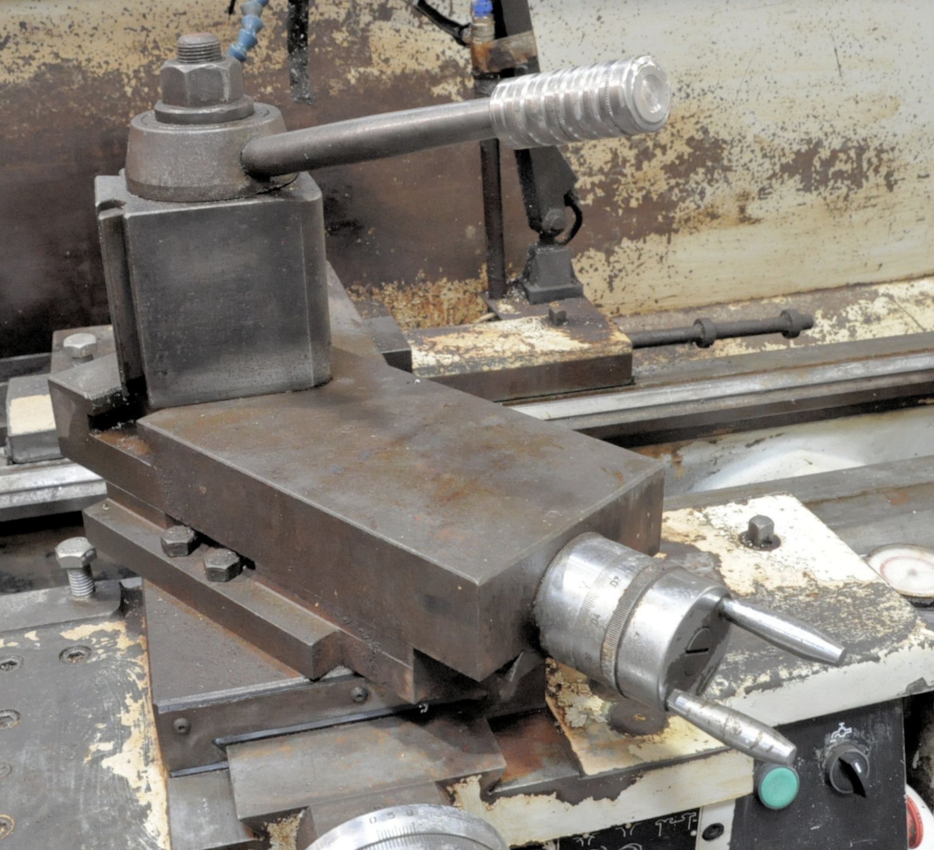Summit Model 20X120 B, 20" x 120" Geared Head Engine Lathe,12" 4-Jaw Chuck, 4" Hole Through Spindle - Image 5 of 8