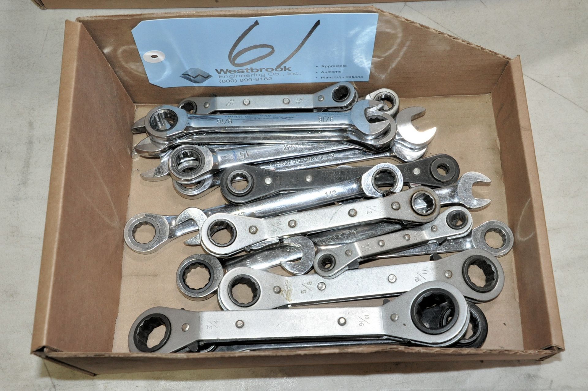 Lot-Ratchet Wrenches in (1) Box
