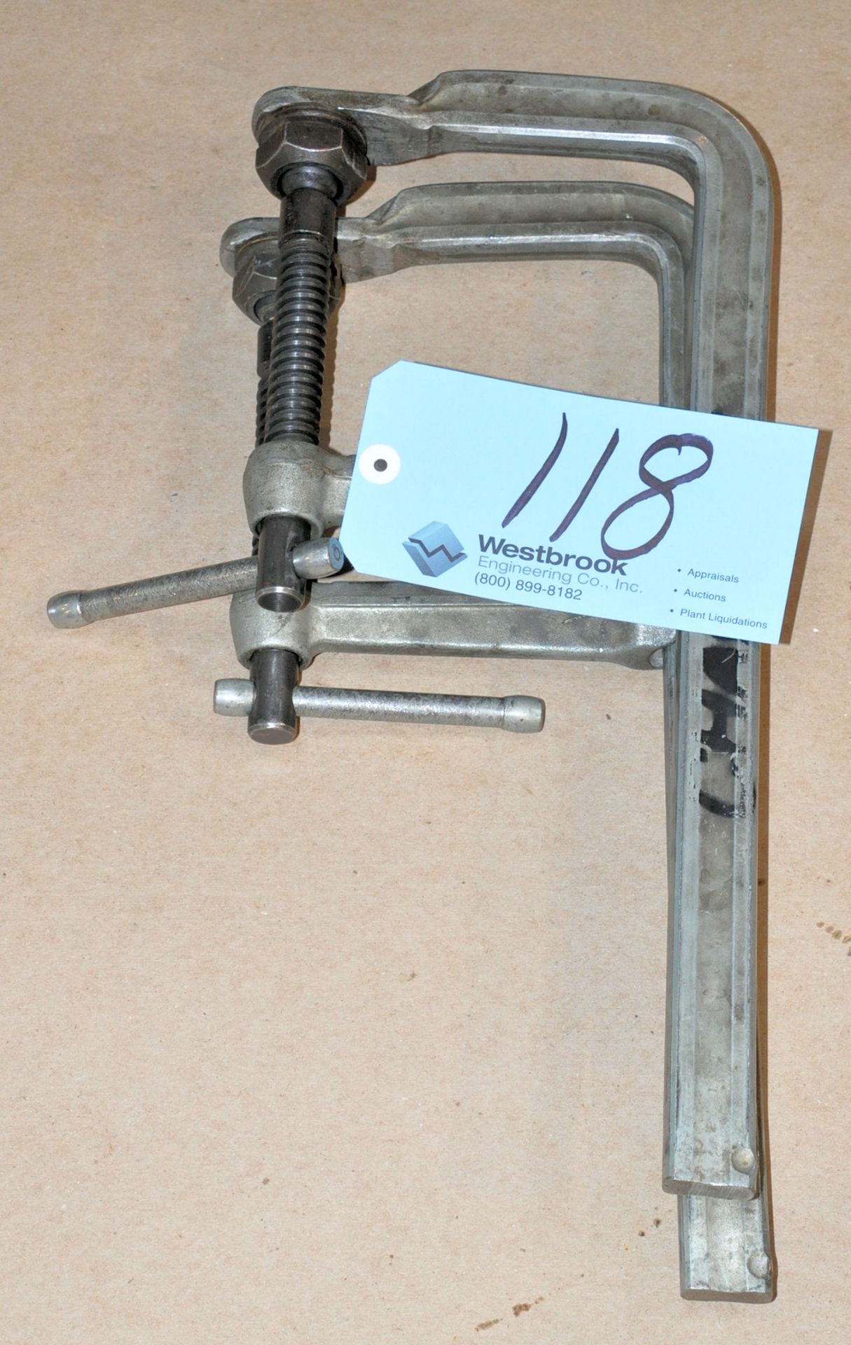 Lot-(2) 16" Bar Clamps