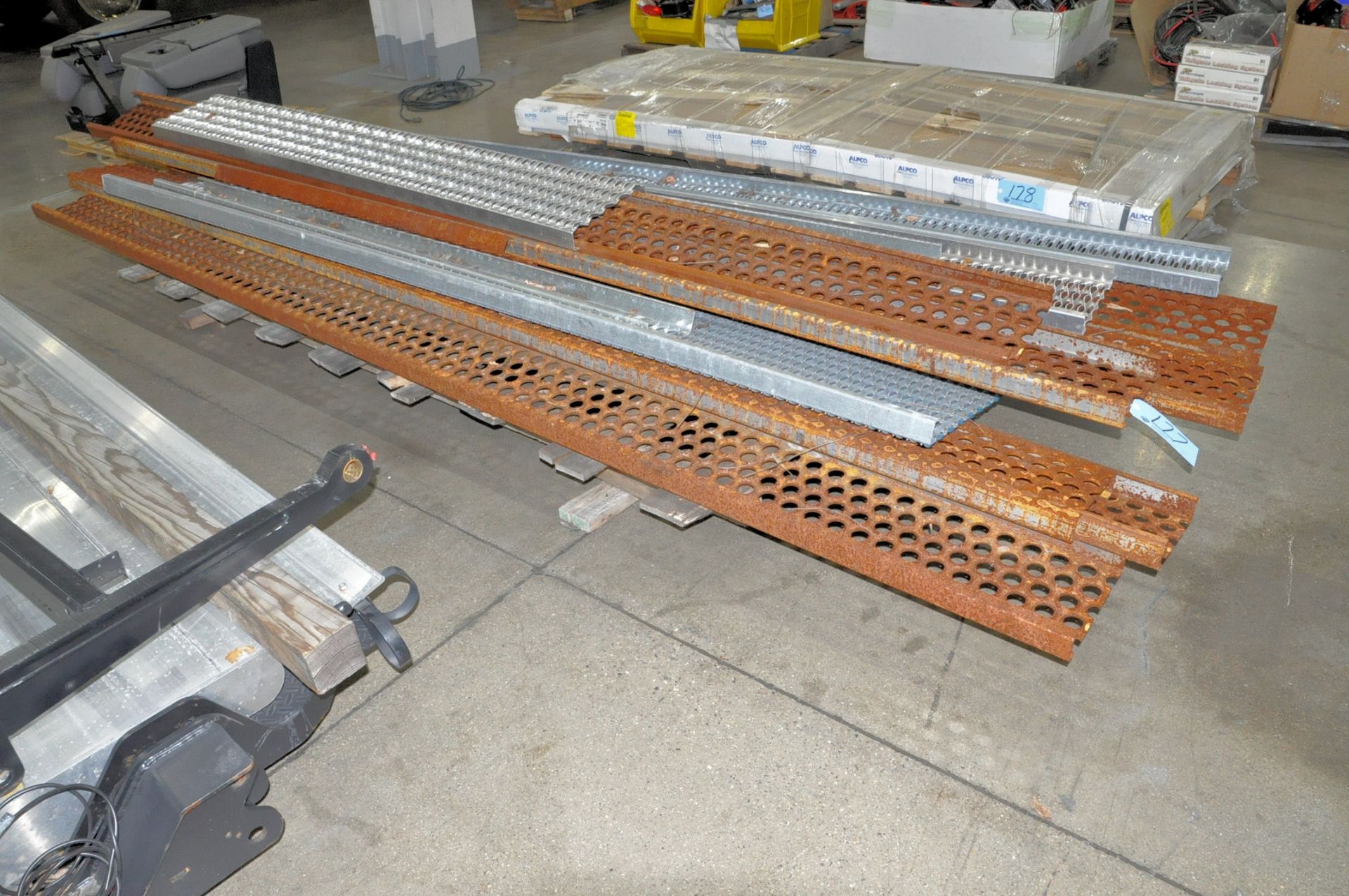 Lot-Expanded Metal Step/Drains on (1) Pallet