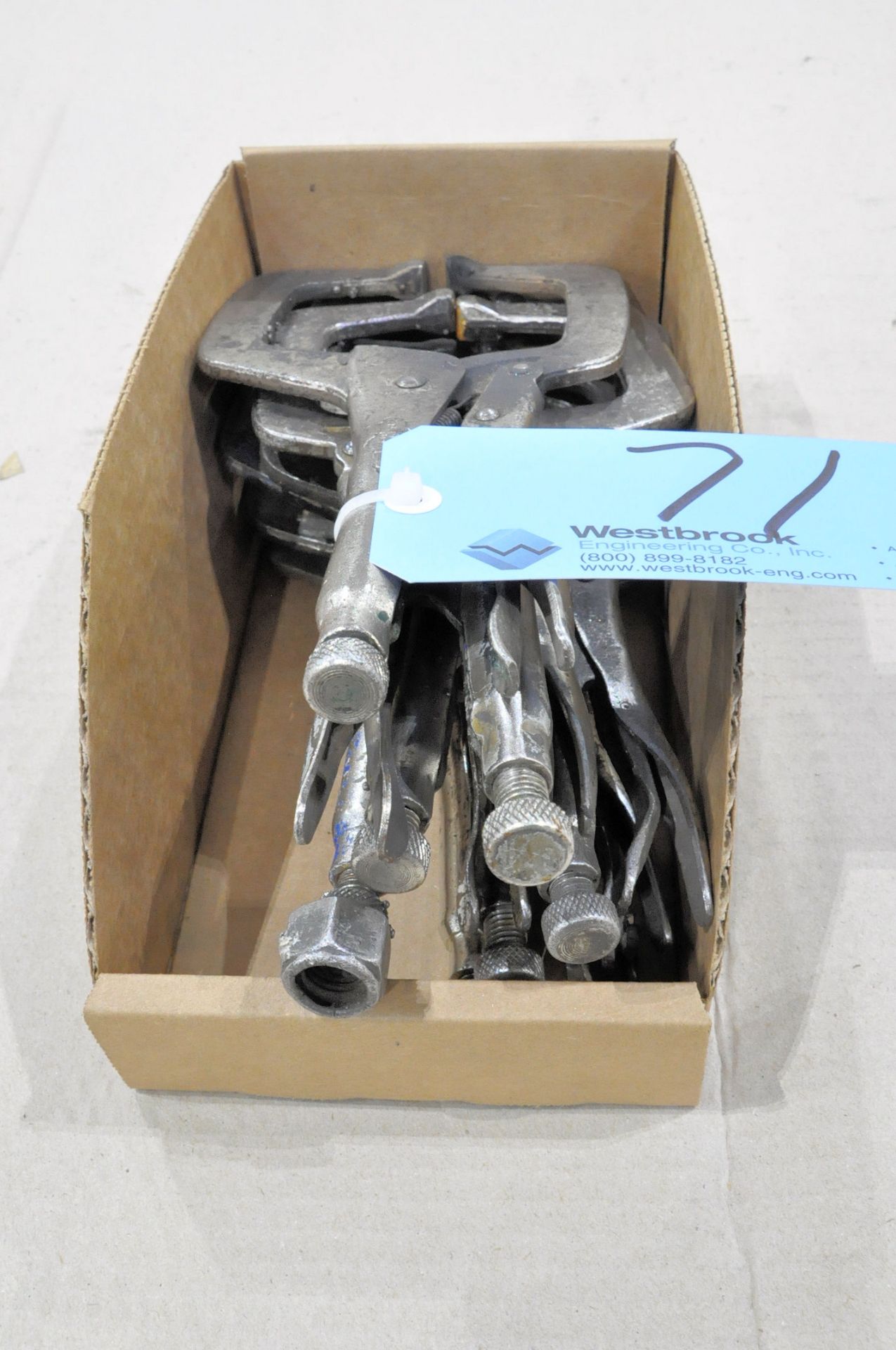 Lot-Vise Grip Clamps in (1) Box