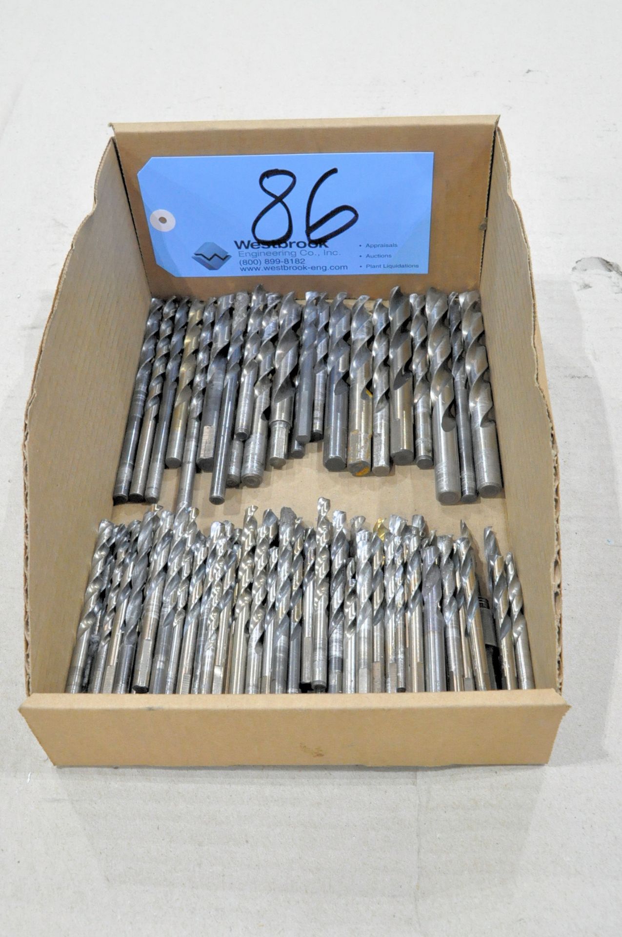 Lot-Straight Shank Drills in (1) Box