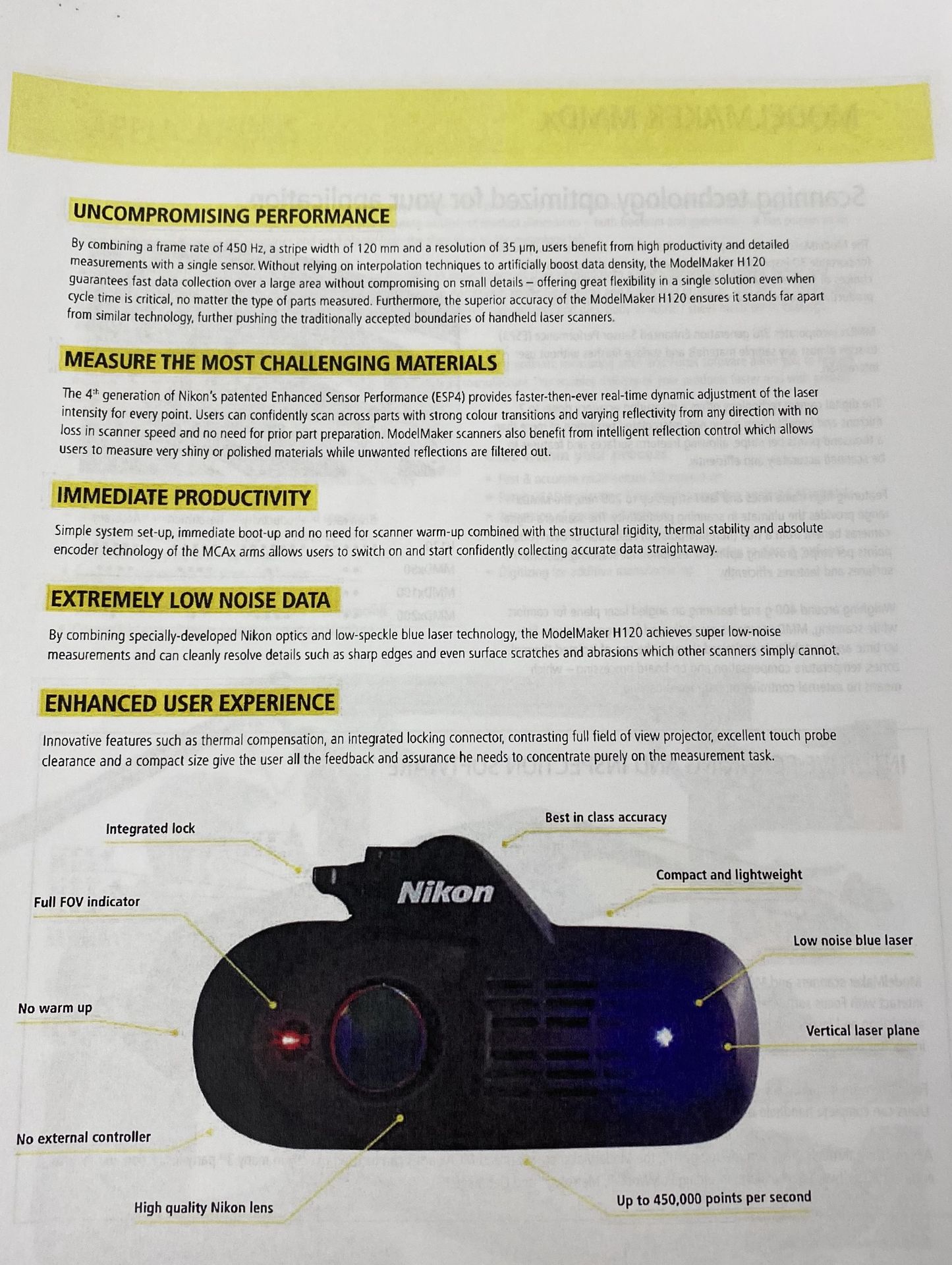 Nikon MCAx,7-Axis 3D Laser Scanner with MMDx 100 System, Deployment Arm, Computer & Software, (2017) - Image 6 of 10