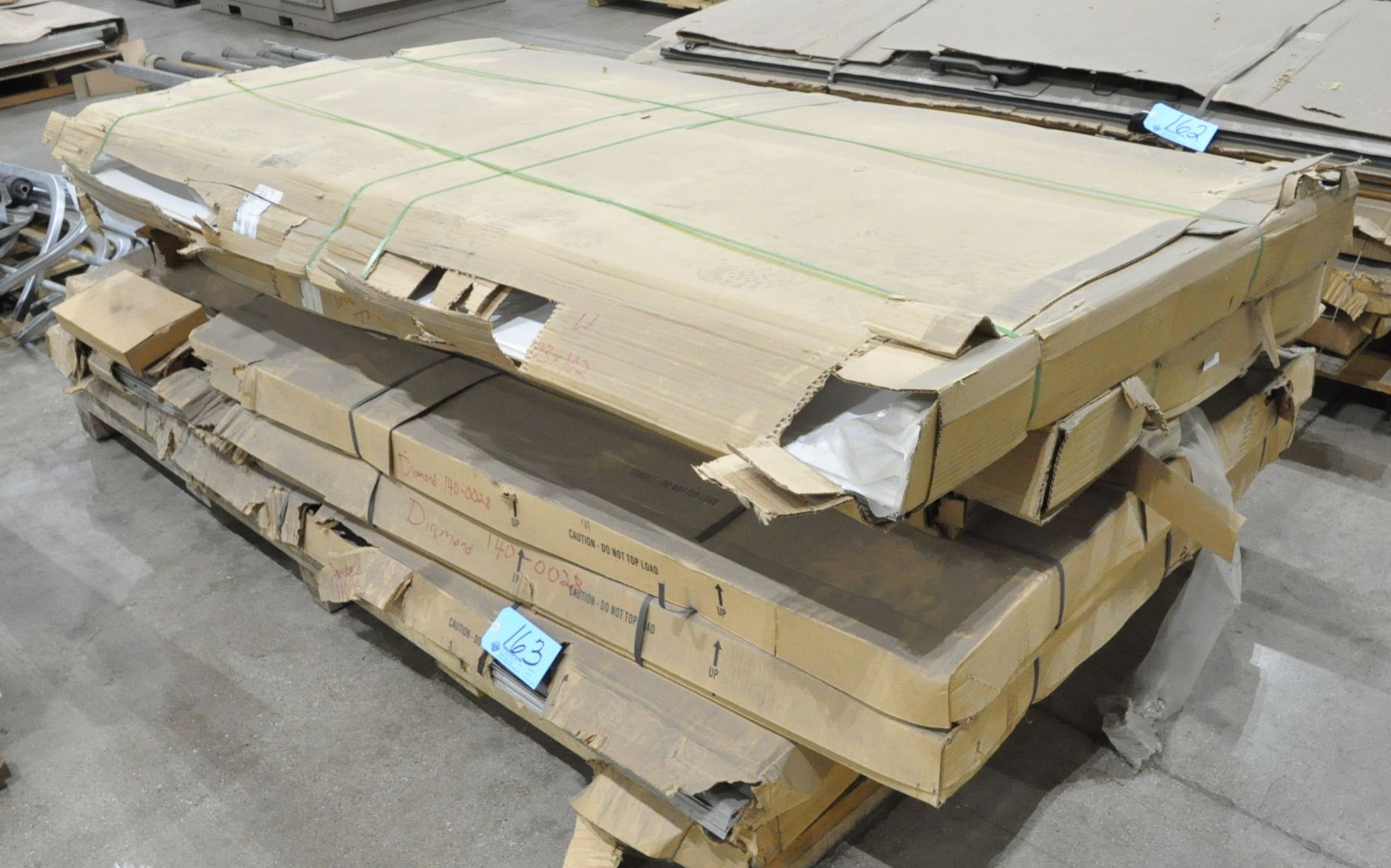 Lot-Overhead Truck Door Panels on (1) Pallet