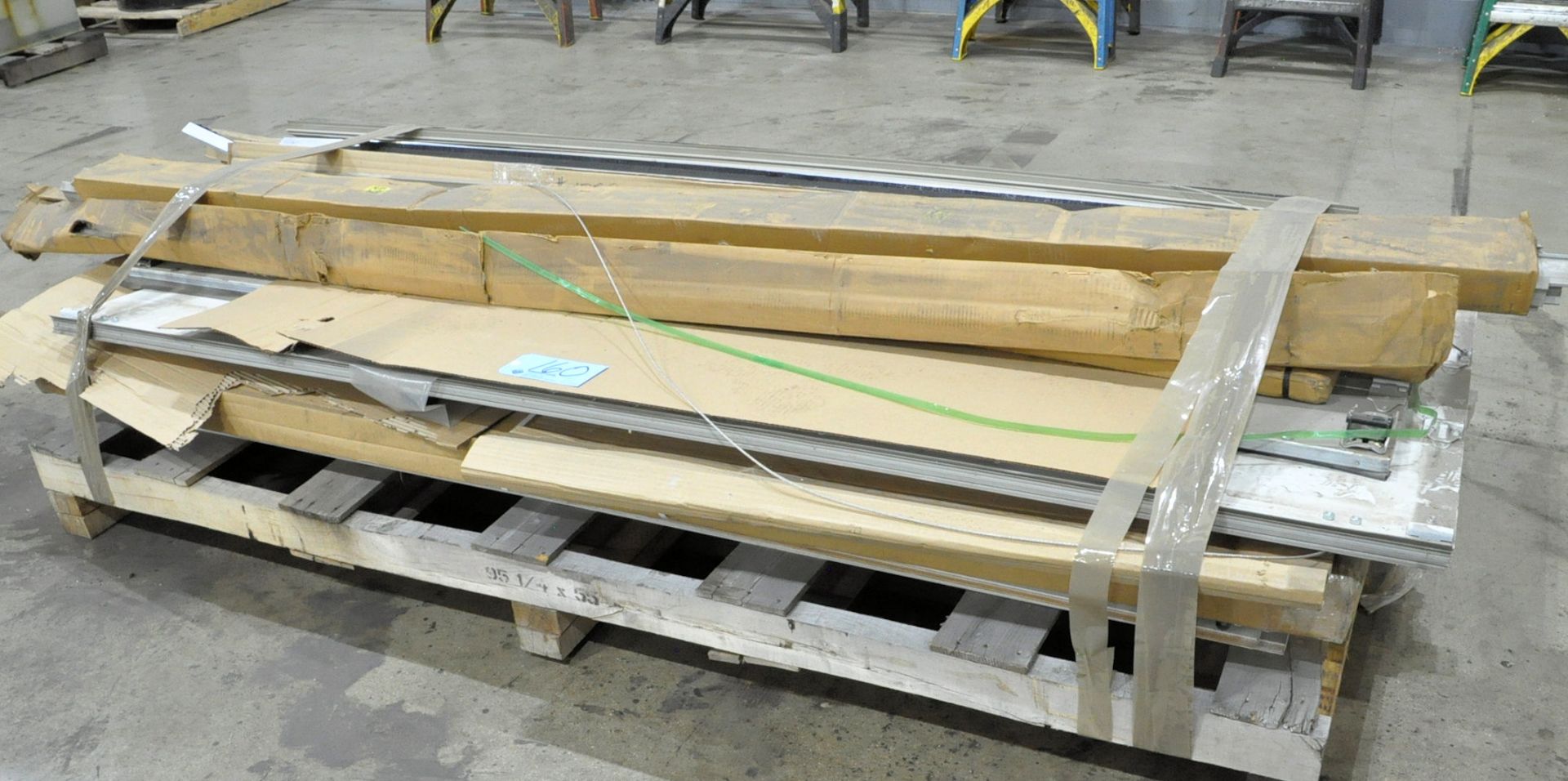 Dis-Assembled Roll Up Overhead Truck Door on (1) Pallet