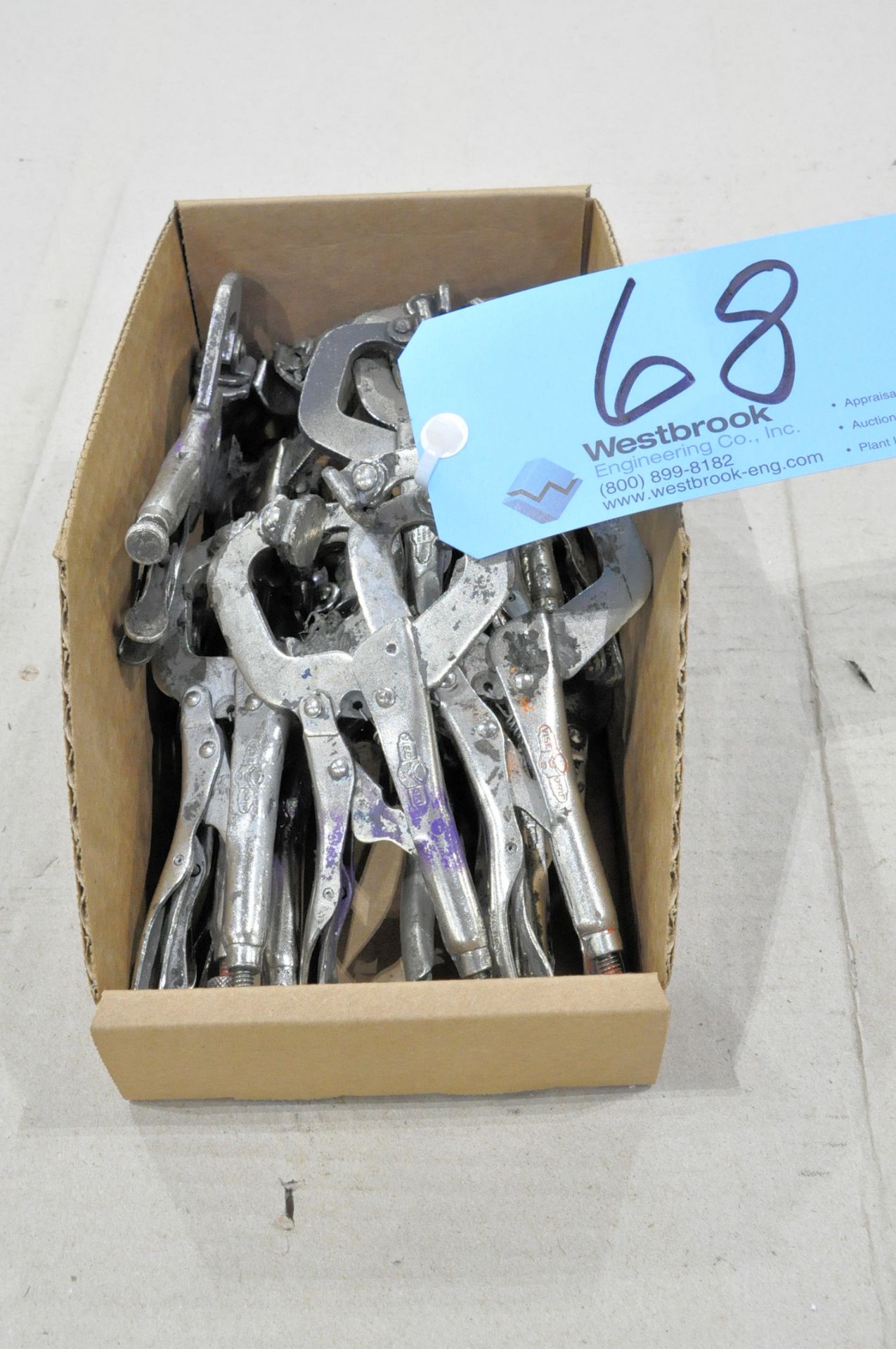 Lot-Vise Grip Clamps in (1) Box