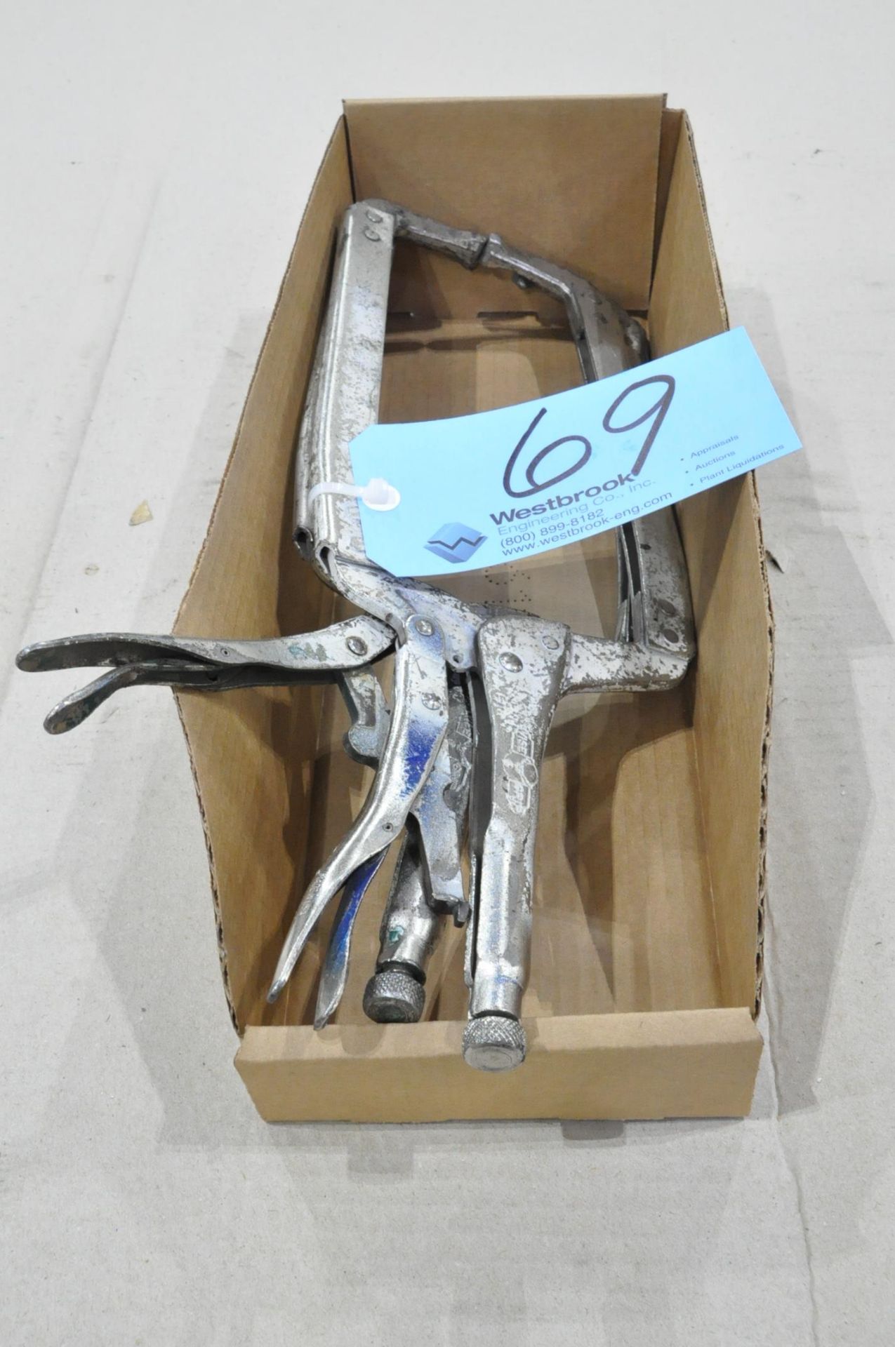 Lot-Vise Grip Clamps in (1) Box